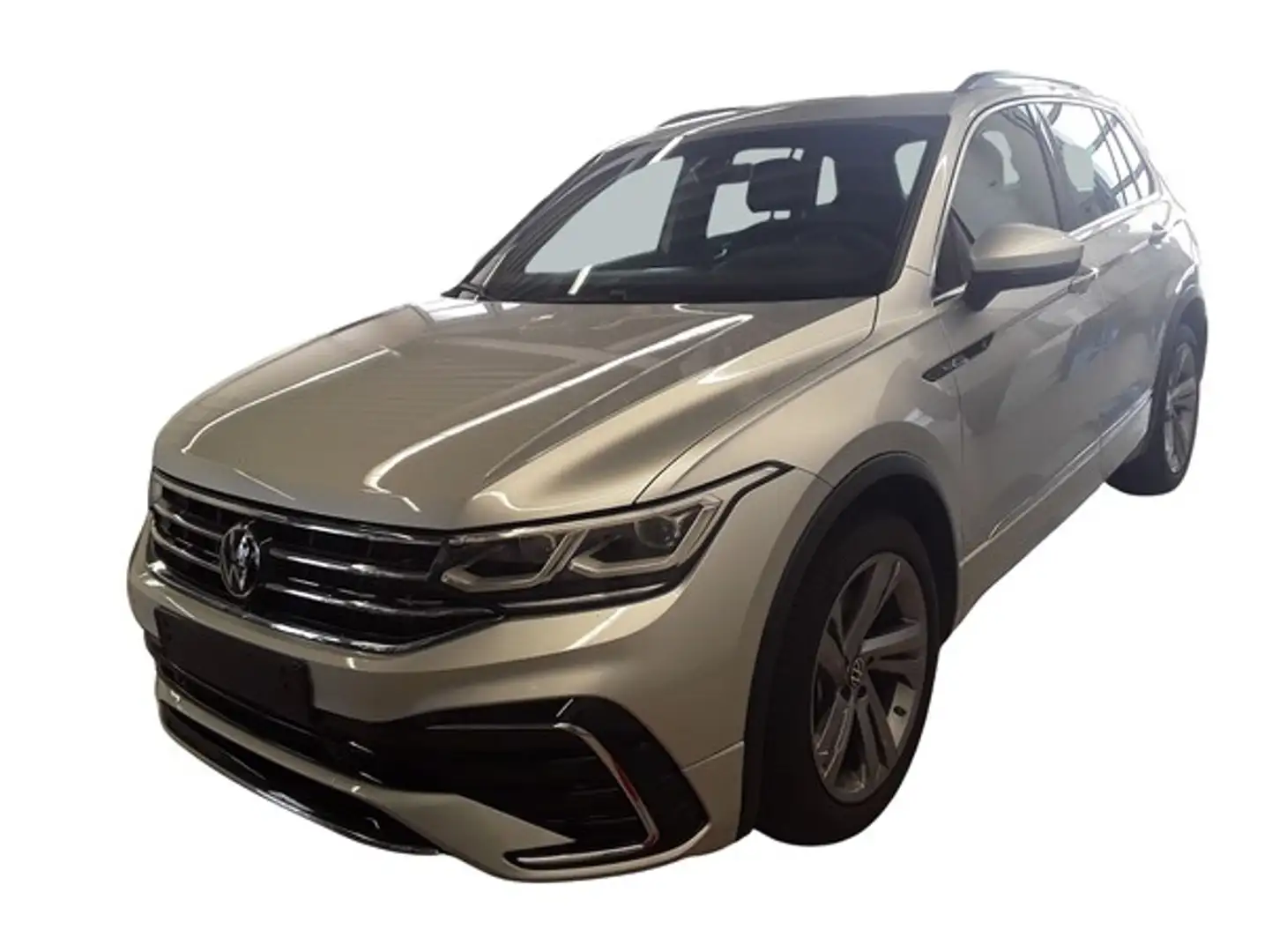 Volkswagen Tiguan R-Line TDi 4M Matrix/Pano/CarPlay/AHK/ACC Silber - 2