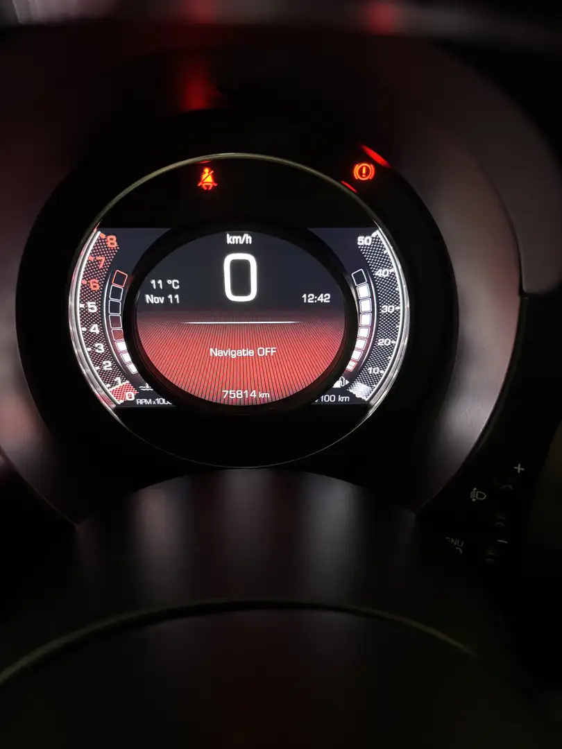 Abarth 595 Turismo cabriolet Grijs - 1