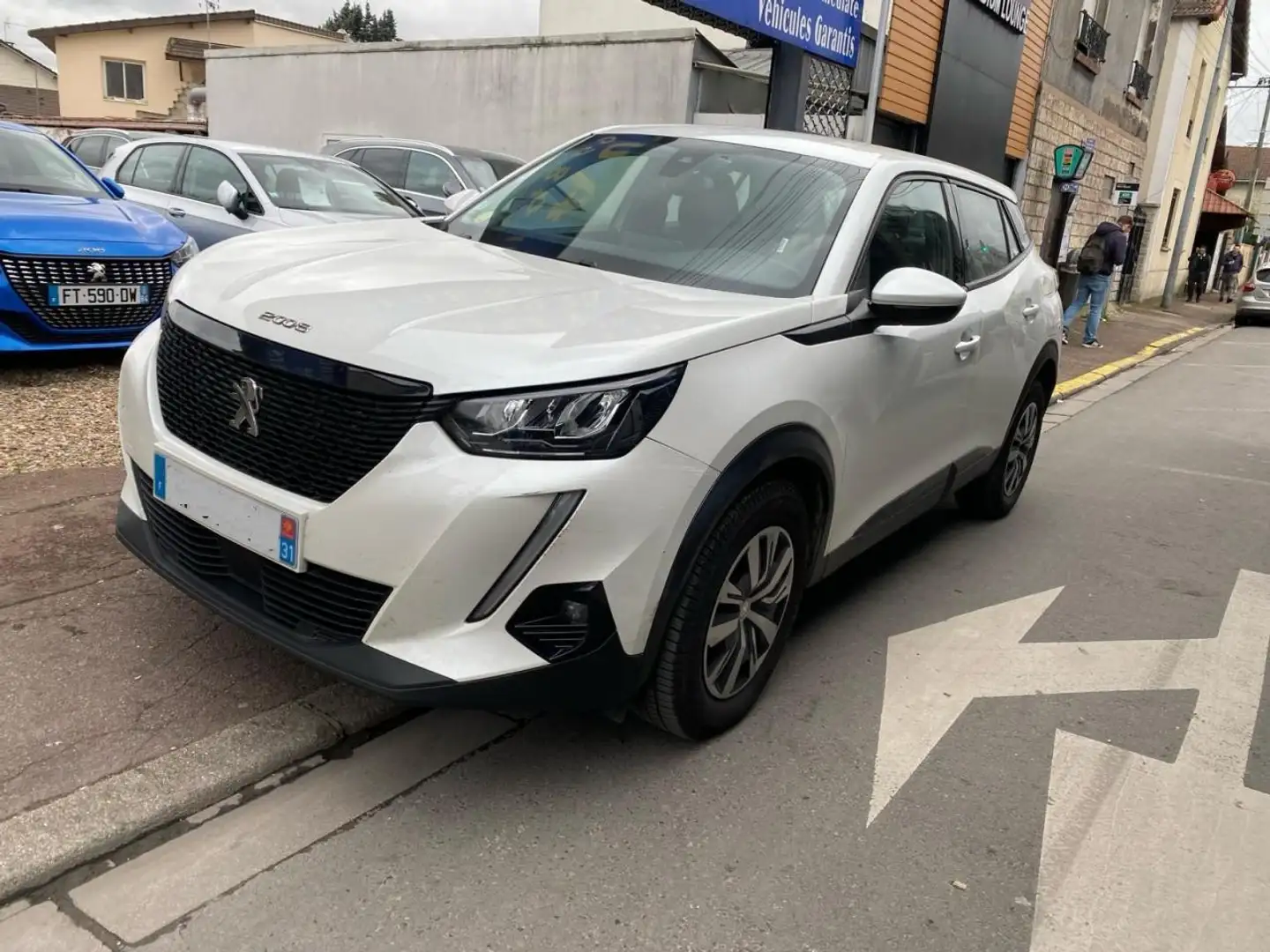 Peugeot 2008 1.5 BlueHDi S\u0026S - 100  II  Active Business Blanc - 1