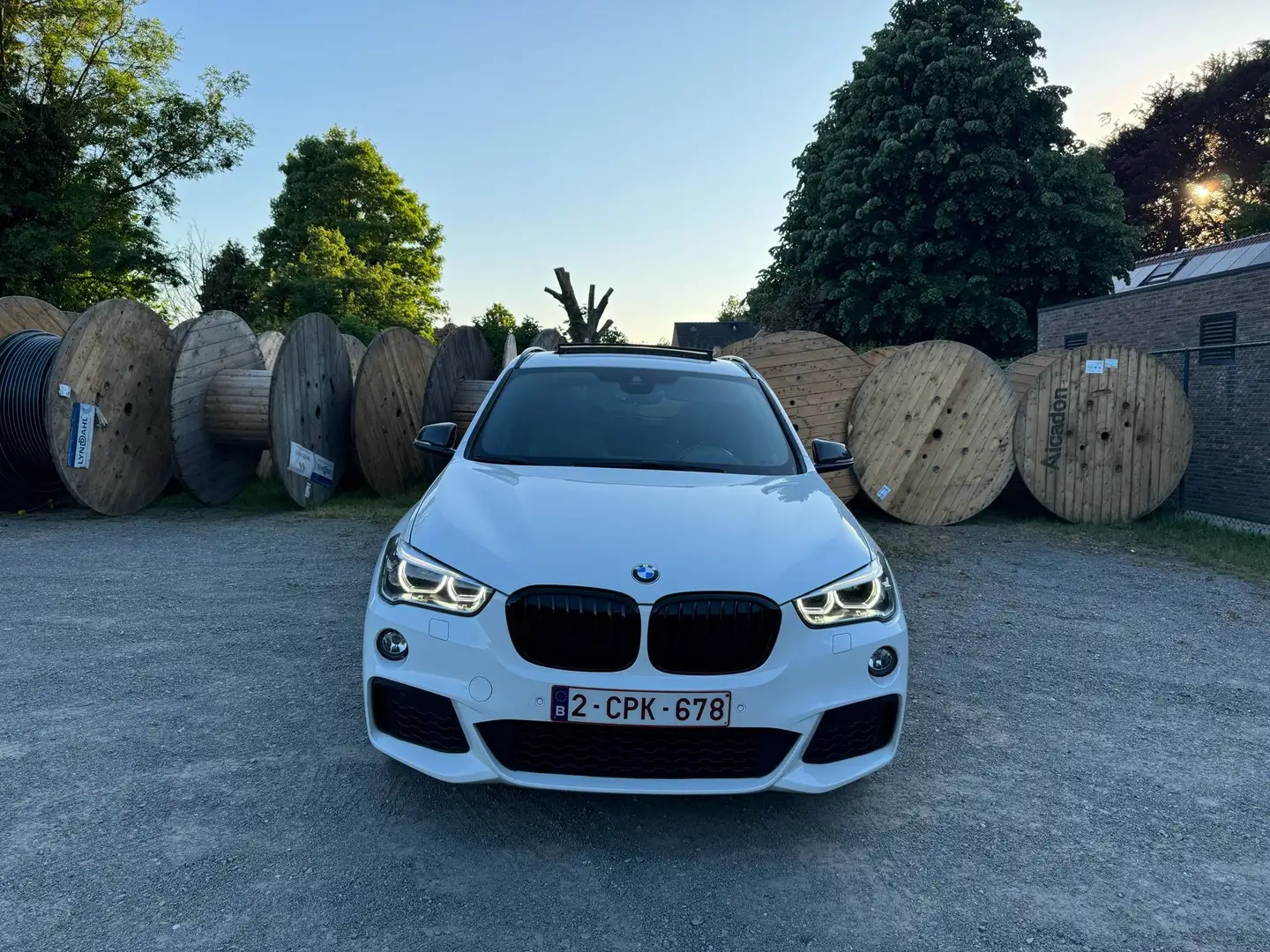 BMW X1 X1 xDrive20d Aut. M Sport Blanc - 2