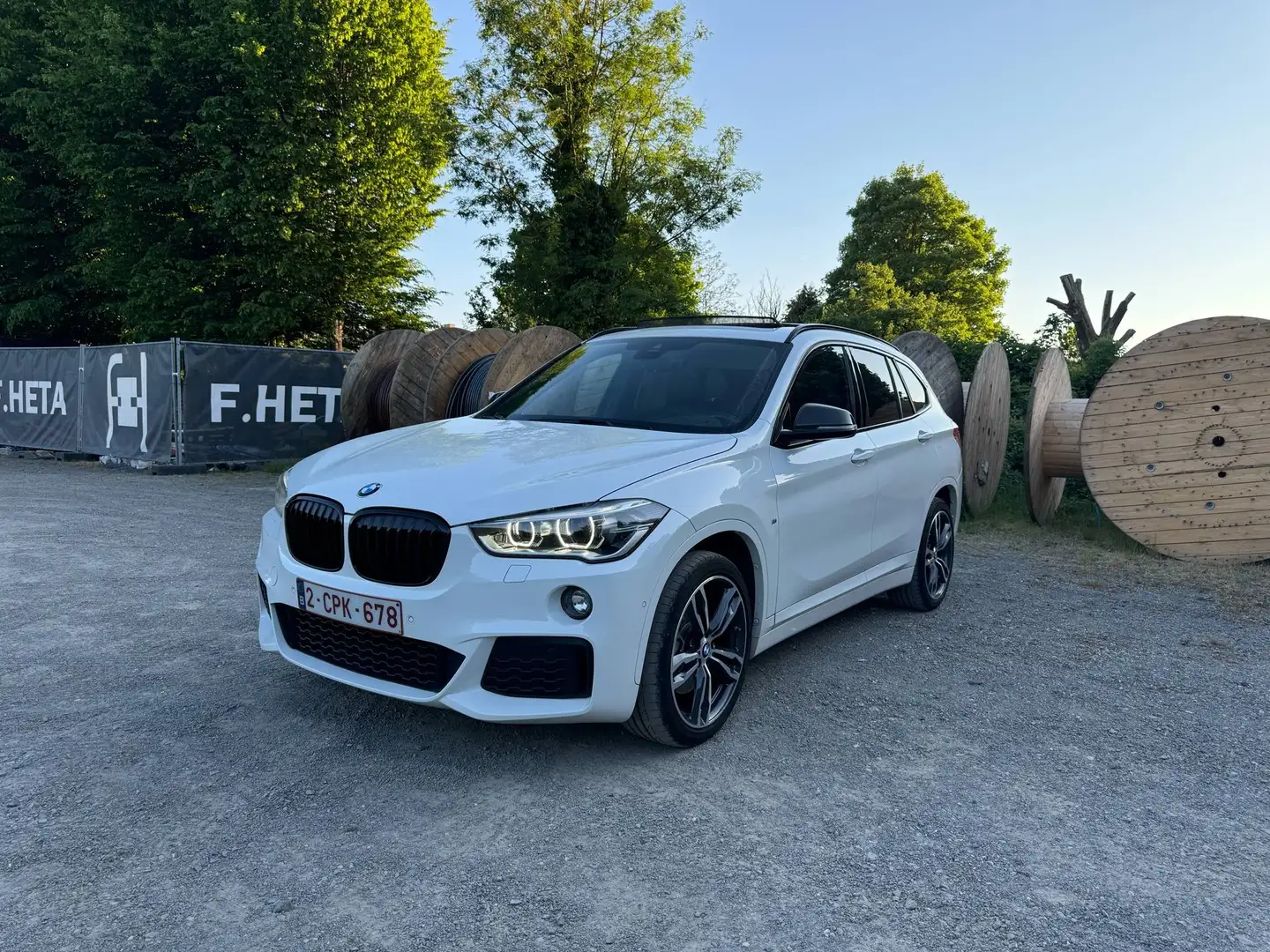 BMW X1 X1 xDrive20d Aut. M Sport Blanc - 1