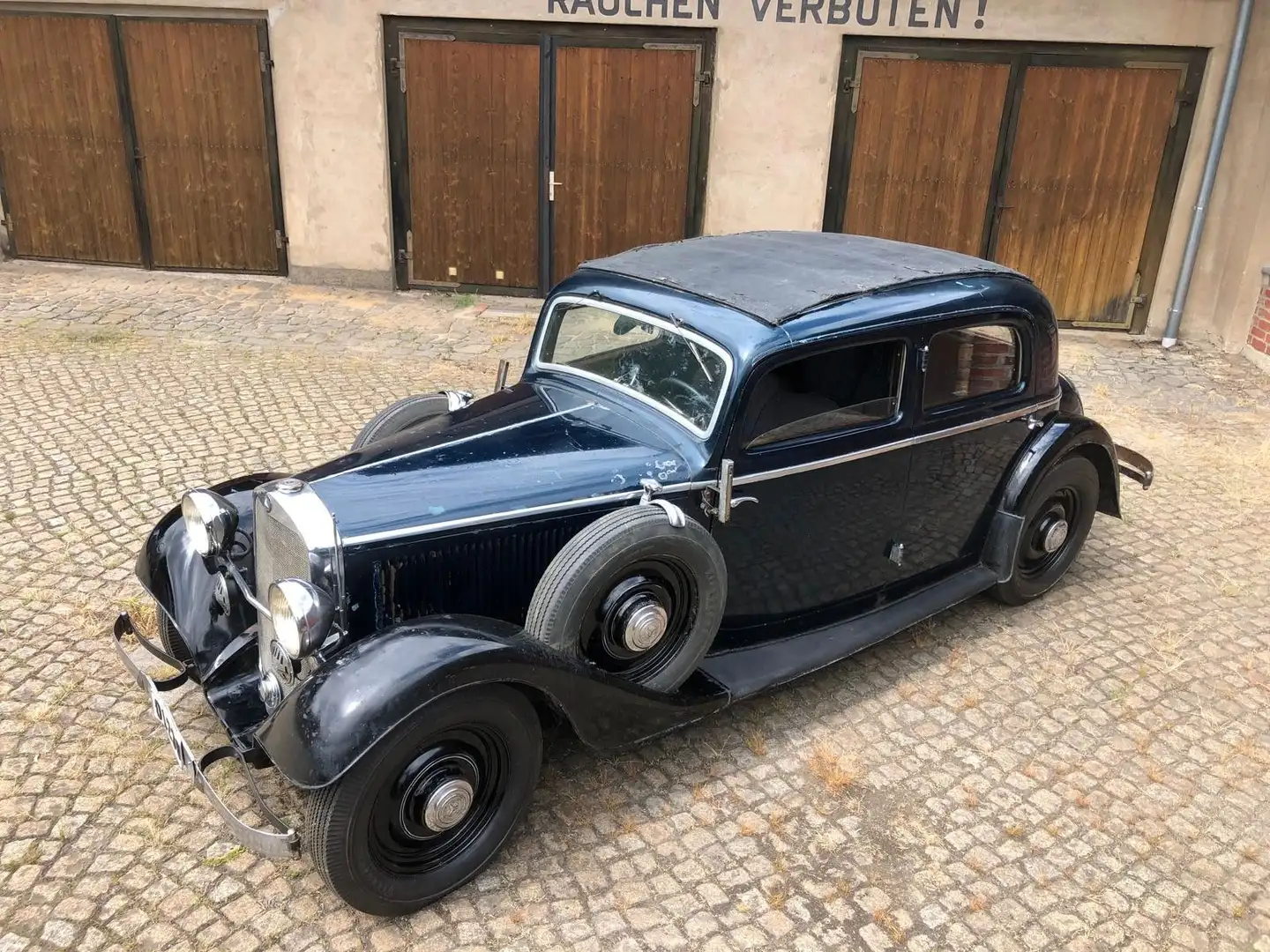 Mercedes-Benz 200 - W21 - originaler Zustand - unrestauriert! Bleu - 1