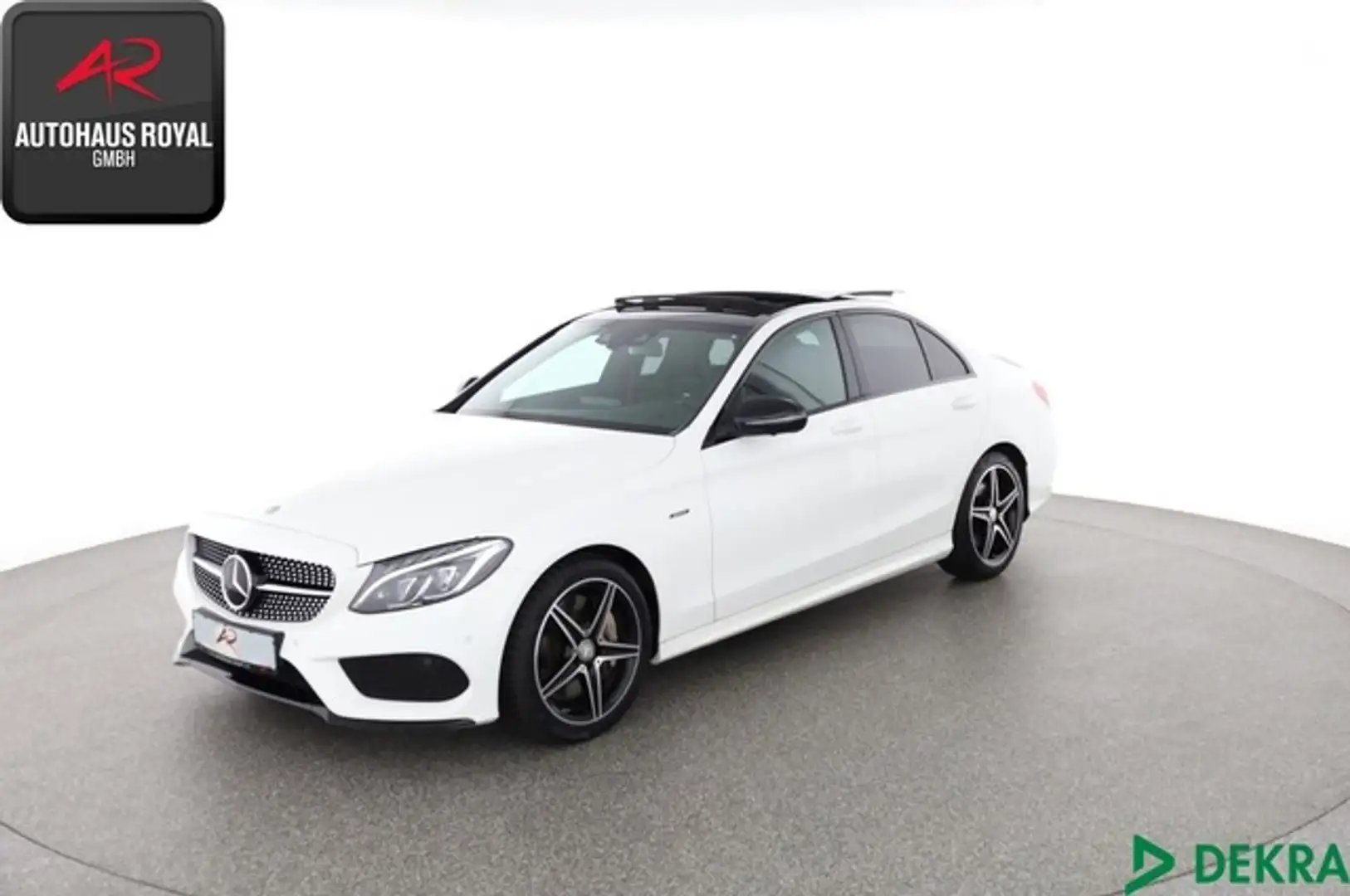 Mercedes-Benz C 450 AMG 4M NIGHT STANDHZ,AIRMATIC,360GRAD,SH Biały - 1