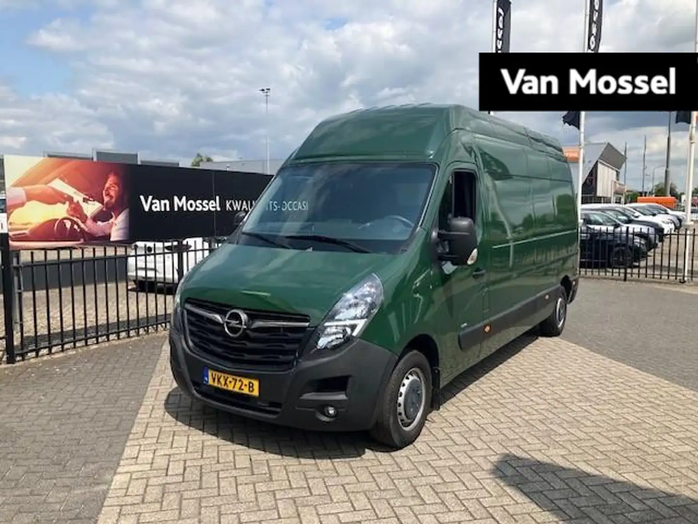 Opel Movano 2.3 Turbo L3H3 | Parkeersensoren | Navigatie| Crui Groen - 1