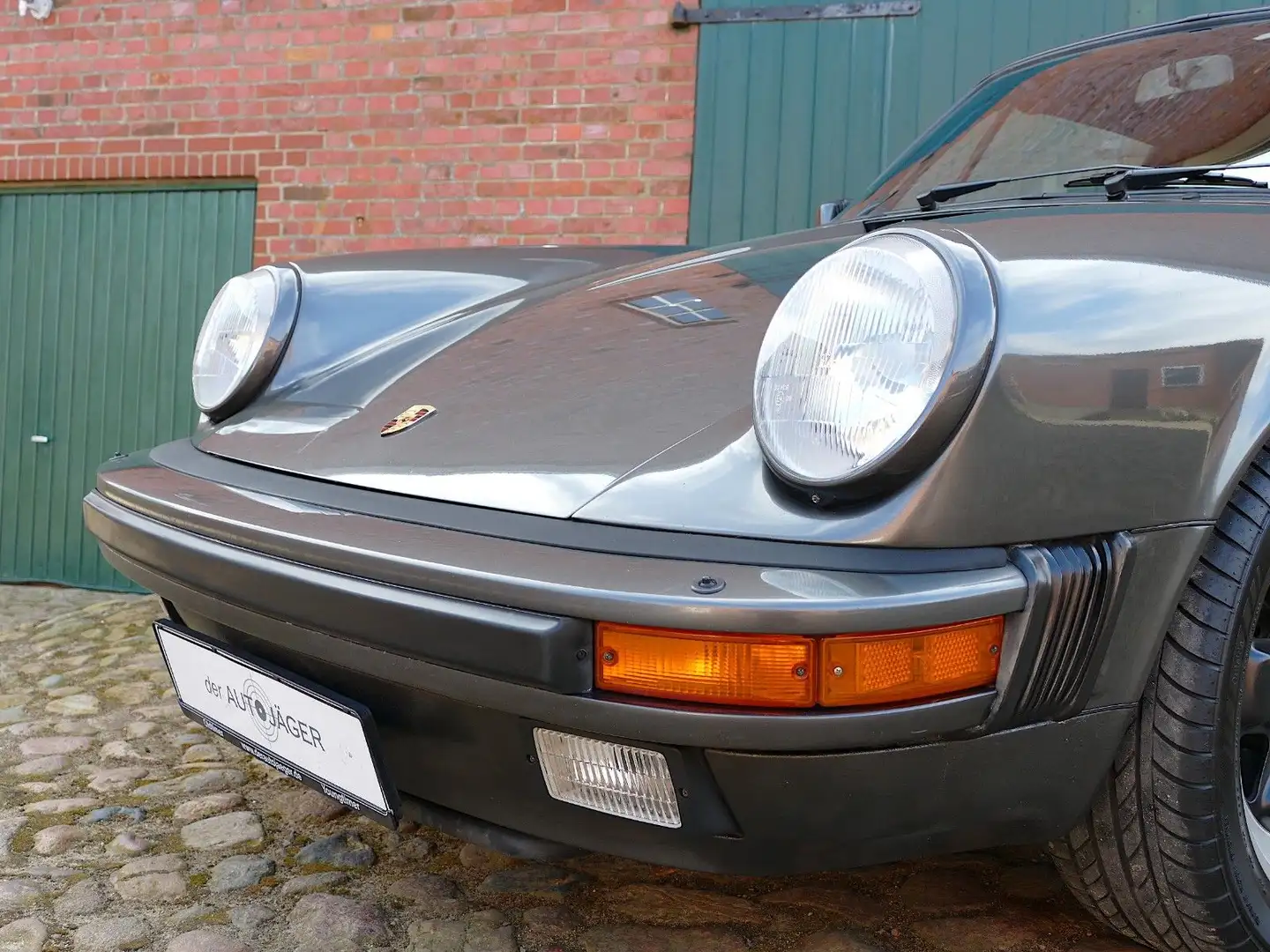 Porsche 911 3,2 Carrera Cabriolet Gris - 2