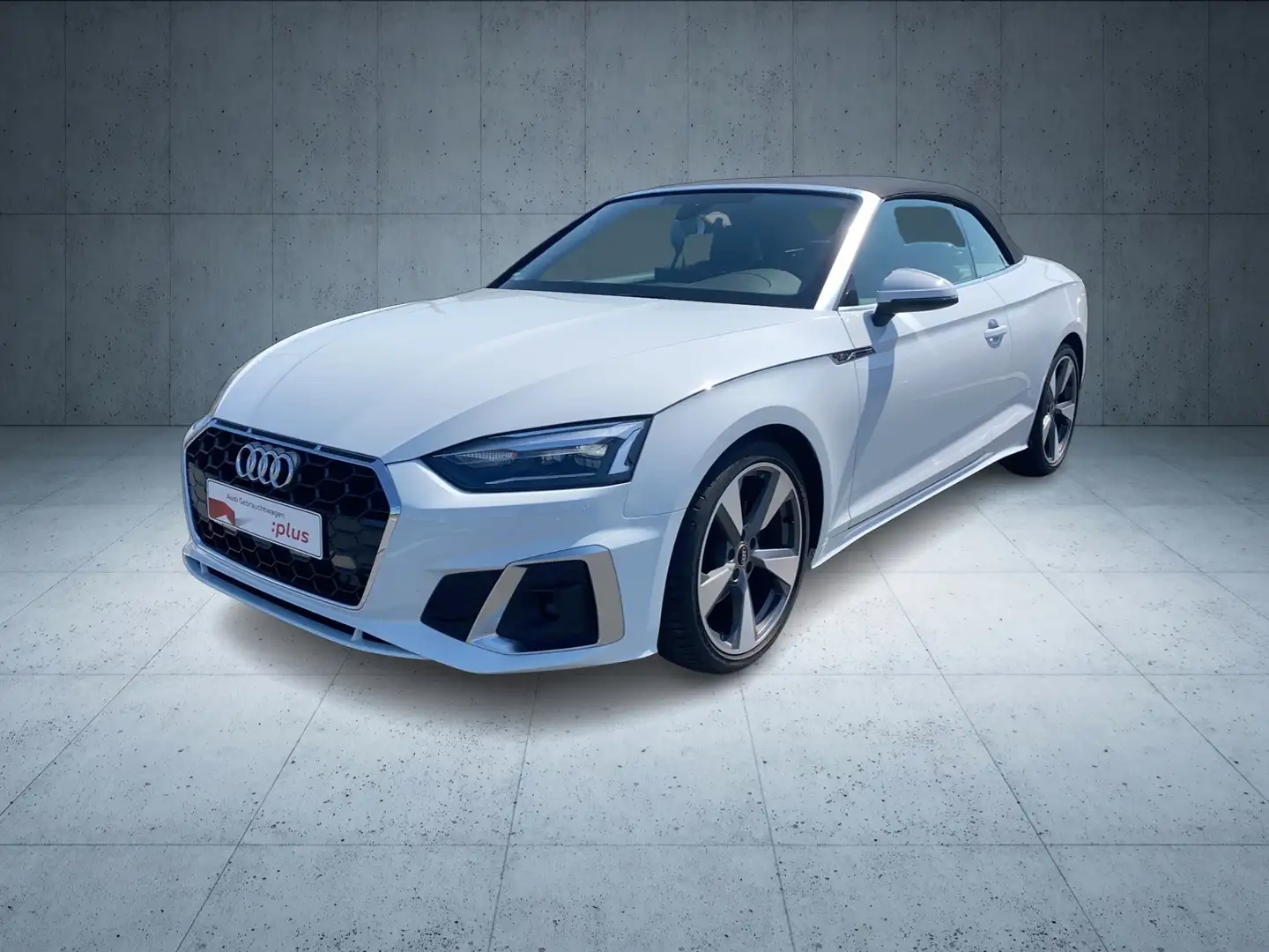 Audi A5 35 Cabriolet 2.0 TDI S line LED virtual 19` Weiß - 2