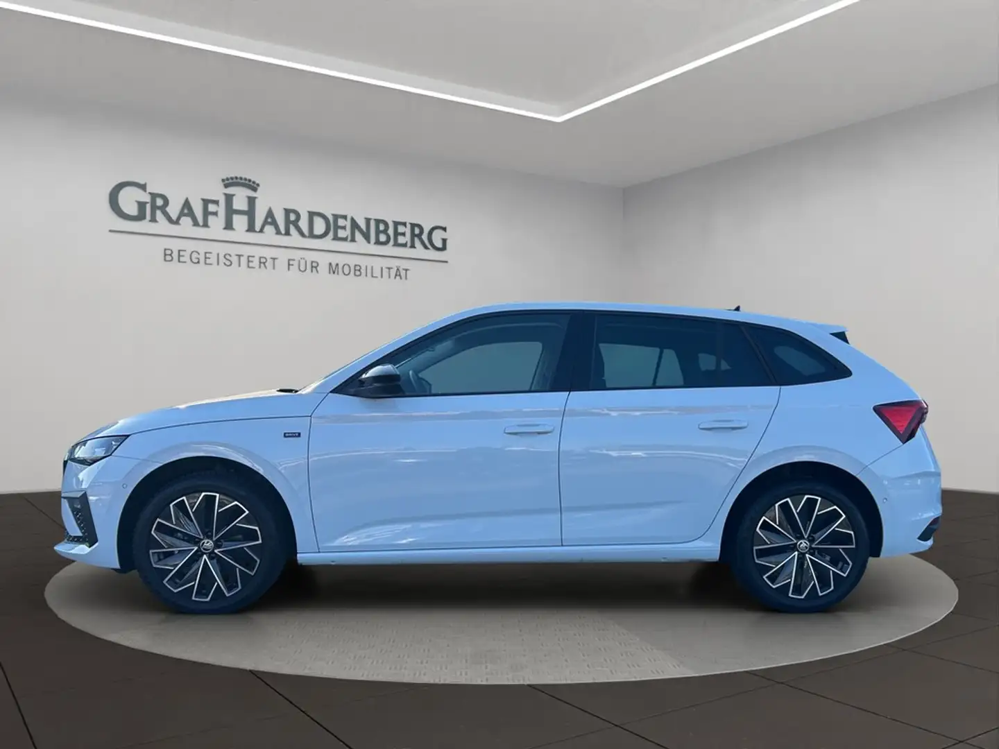 Skoda Scala 1.0 TSI DSG Drive AHK RFK ACC Blanc - 2