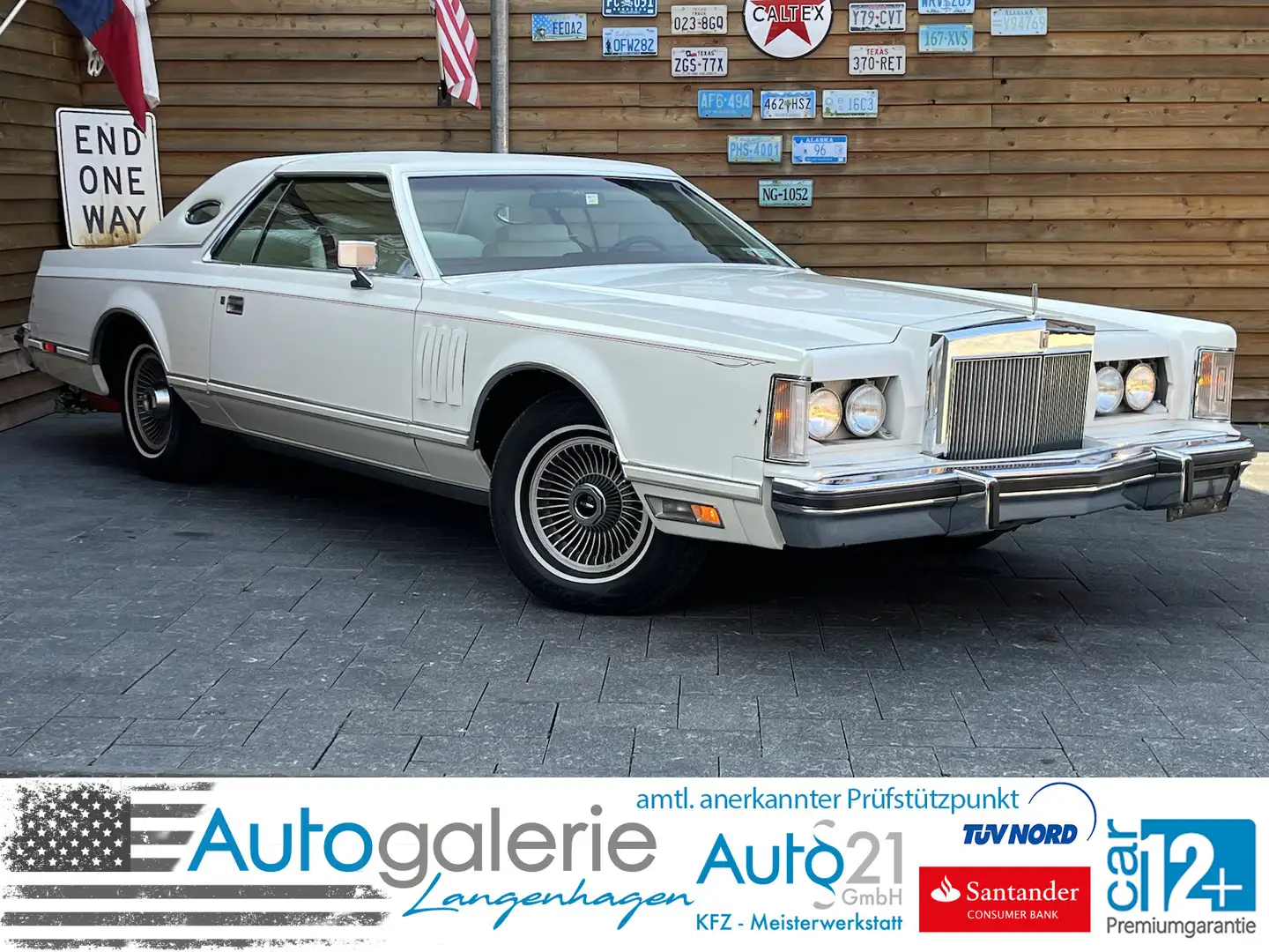 Ford Lincoln Continental Mark V Cartier Білий - 1