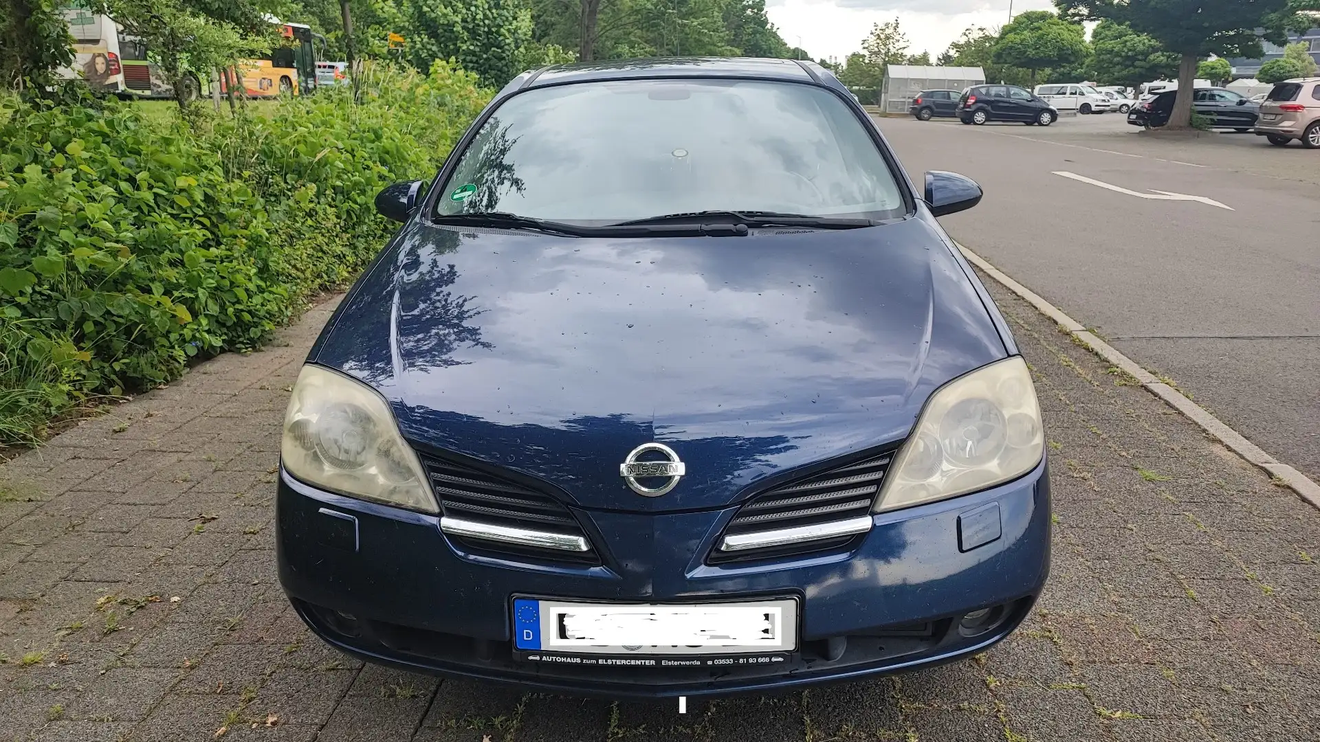 Nissan Primera Primera Kombi 2.0 Autom., AHK, Allwetter, HU 08/25 Blauw - 2