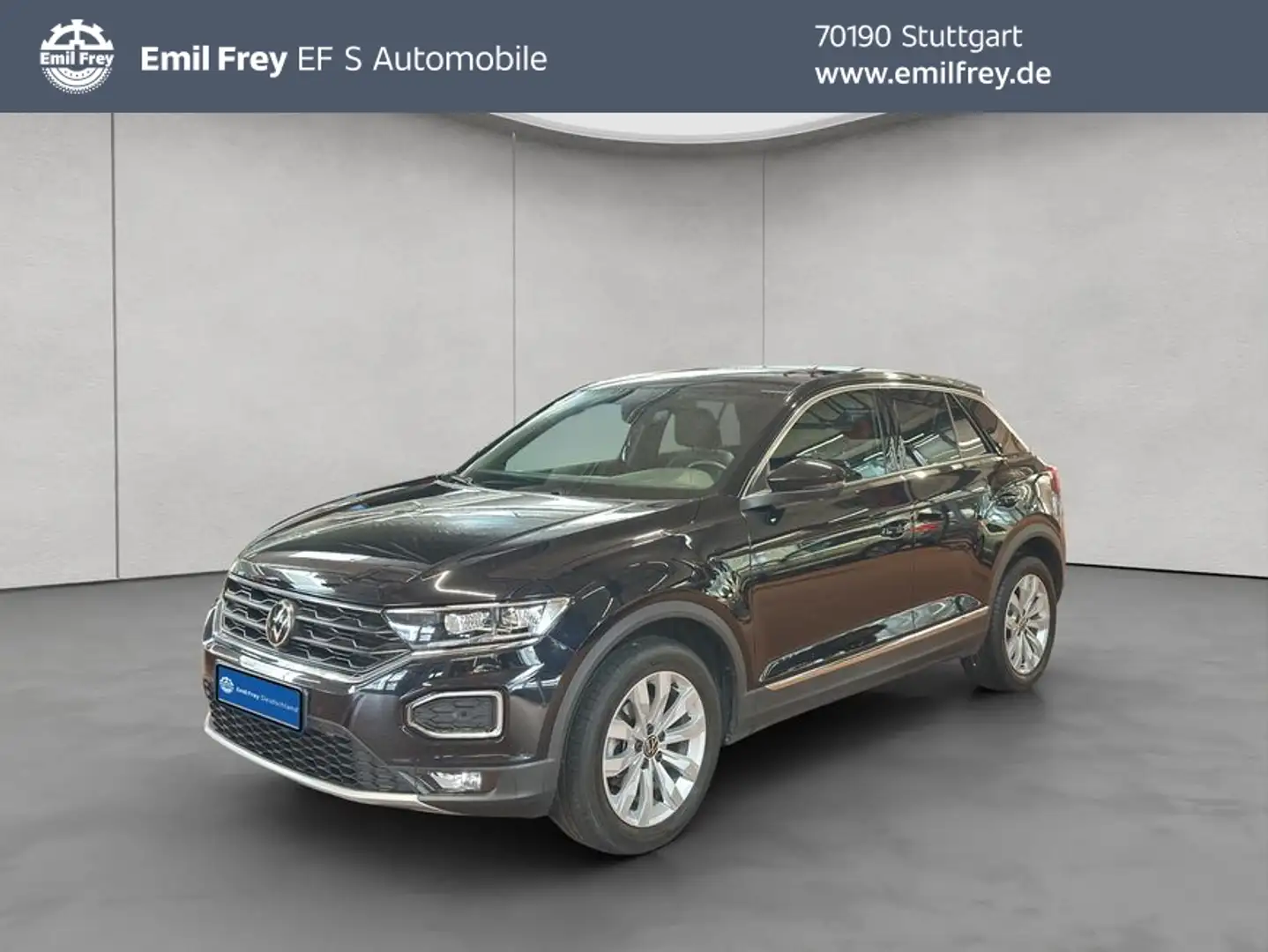Volkswagen T-Roc 1.5 TSI Sport Navi Schwarz - 1