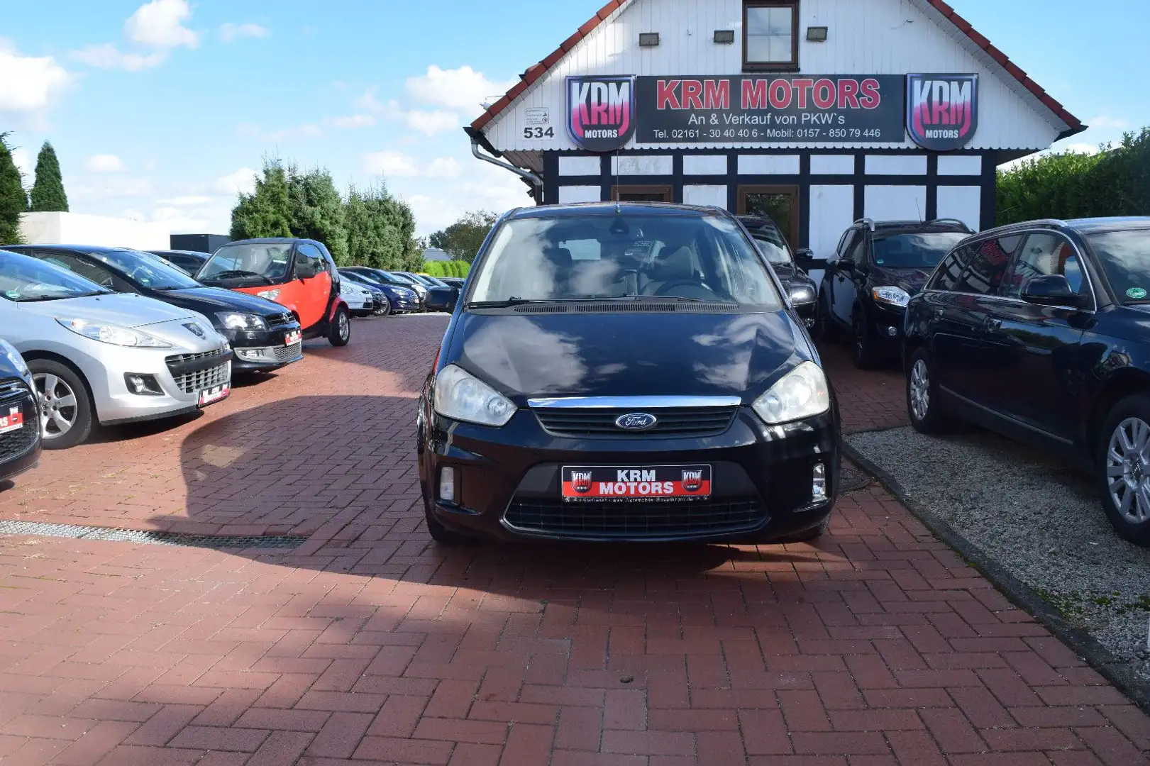 Ford C-Max TÜV/AU NEU, KLIMA, AUX, ELEK FENSTERHEBER Schwarz - 1