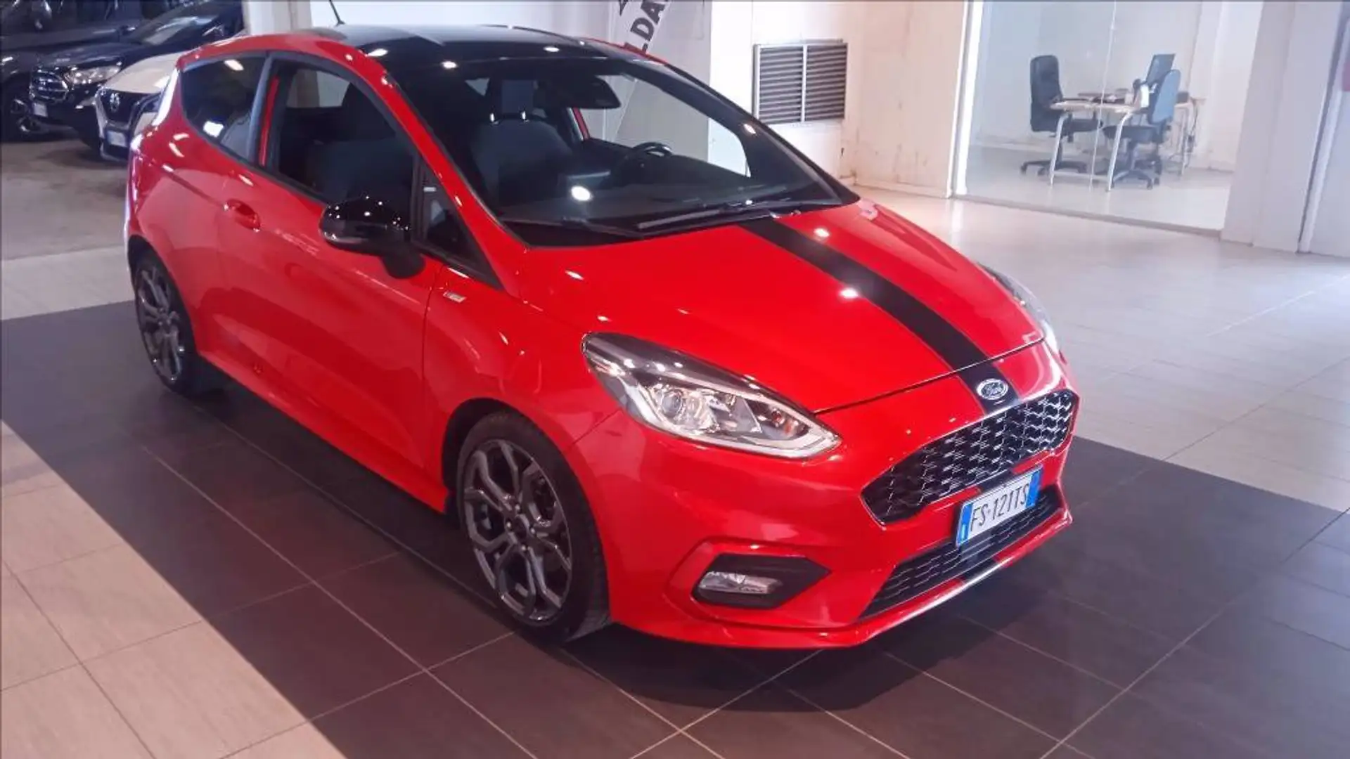 Ford Fiesta 3p 1.0 ecoboost ST-Line 100cv Rosso - 2