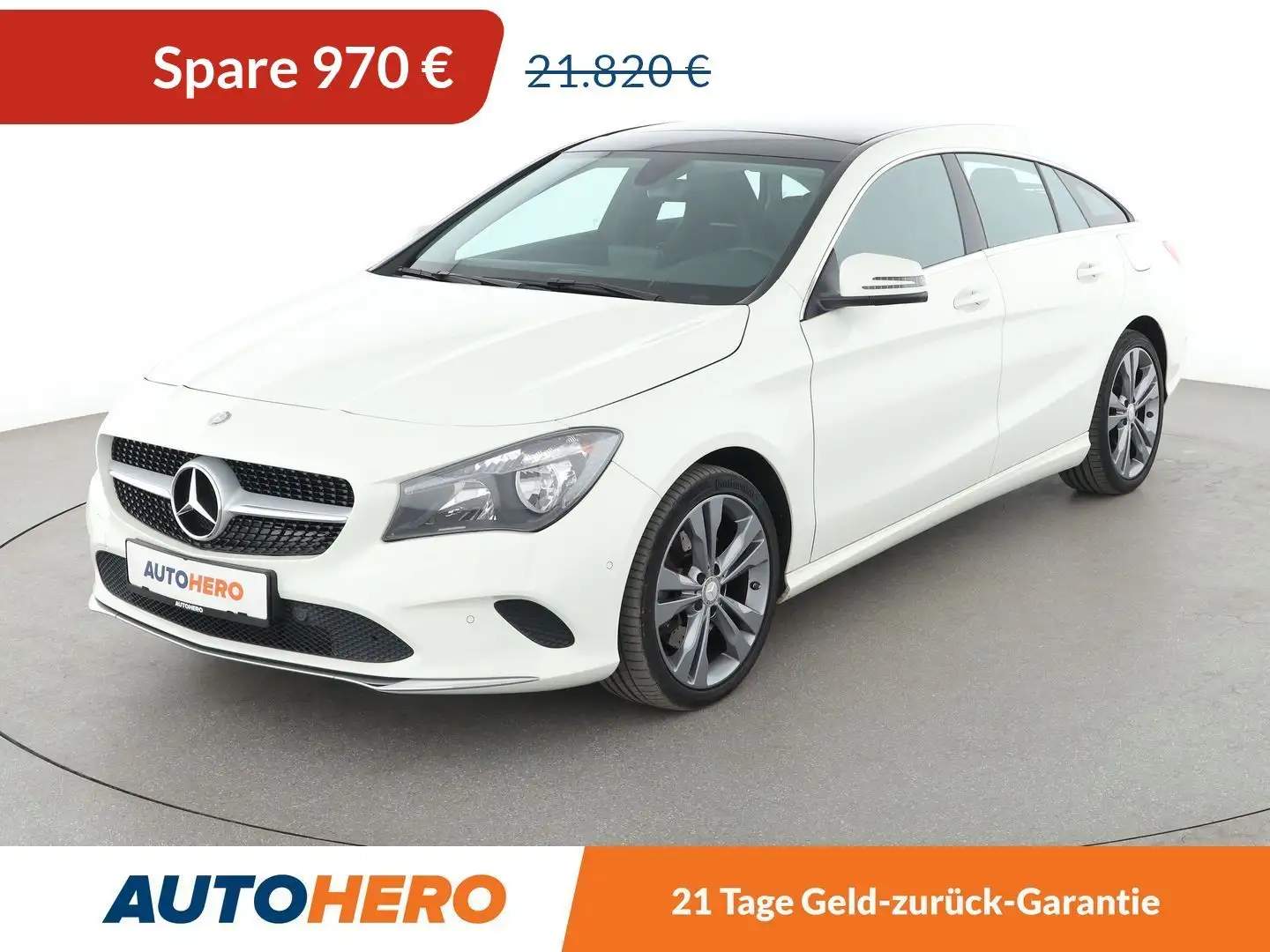 Mercedes-Benz CLA 250 Shooting Brake 4Matic Urban Aut.*NAVI*CAM* Weiß - 1