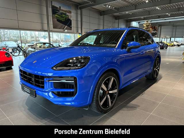 Imagine Porsche Cayenne S  Nogaroblau Perleffekt BOSE LED-Matrix