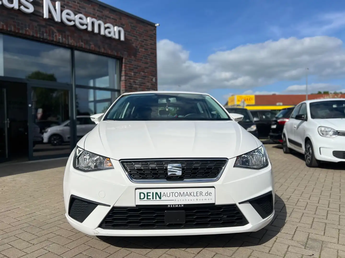 SEAT Ibiza Style*PDC*NAVI*KLIMA*MFL* Blanc - 2