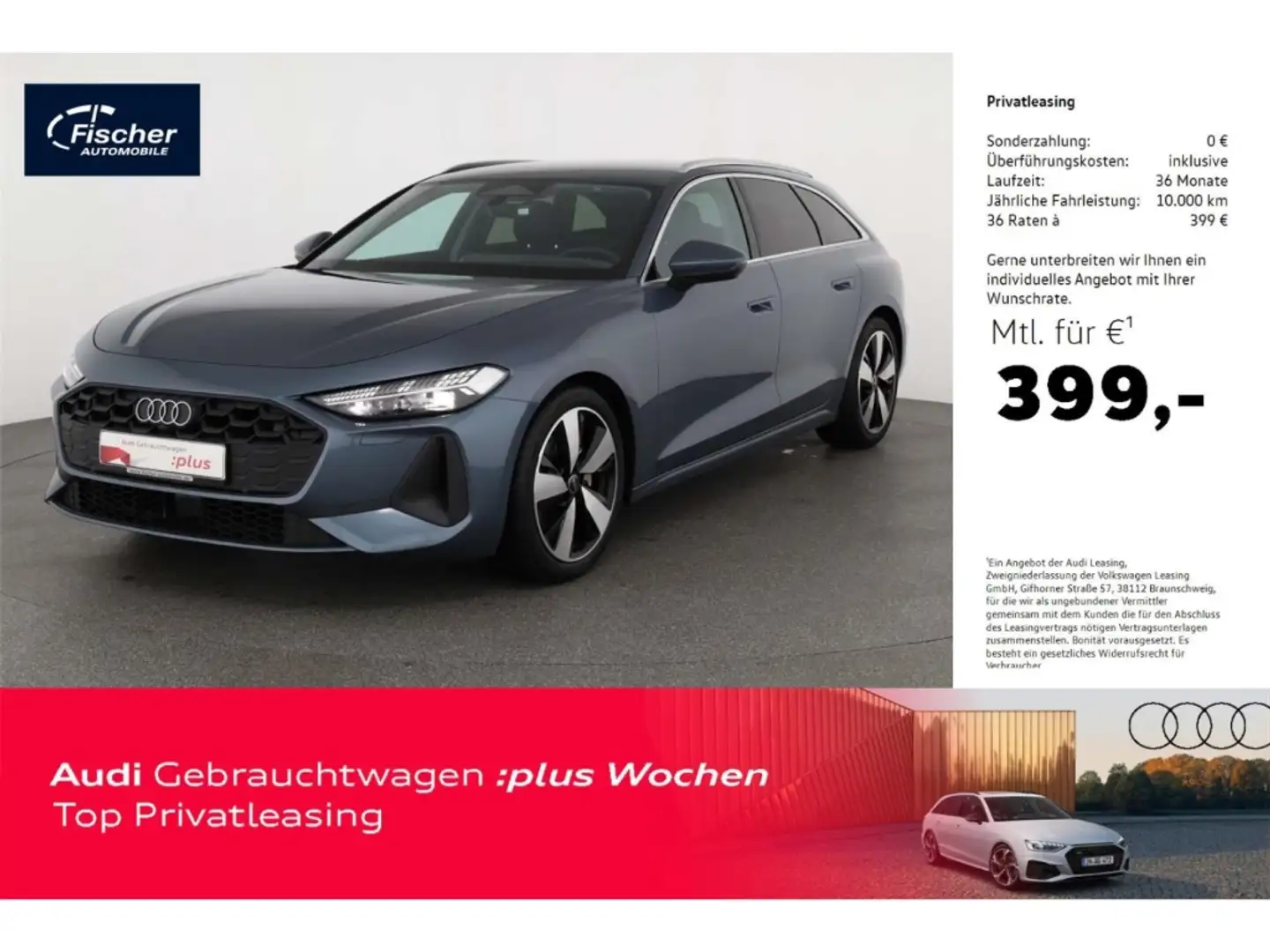 Audi A5 Avant TFSI S-Tronic MMI Beifahrer/AHK/Matrix Blau - 1