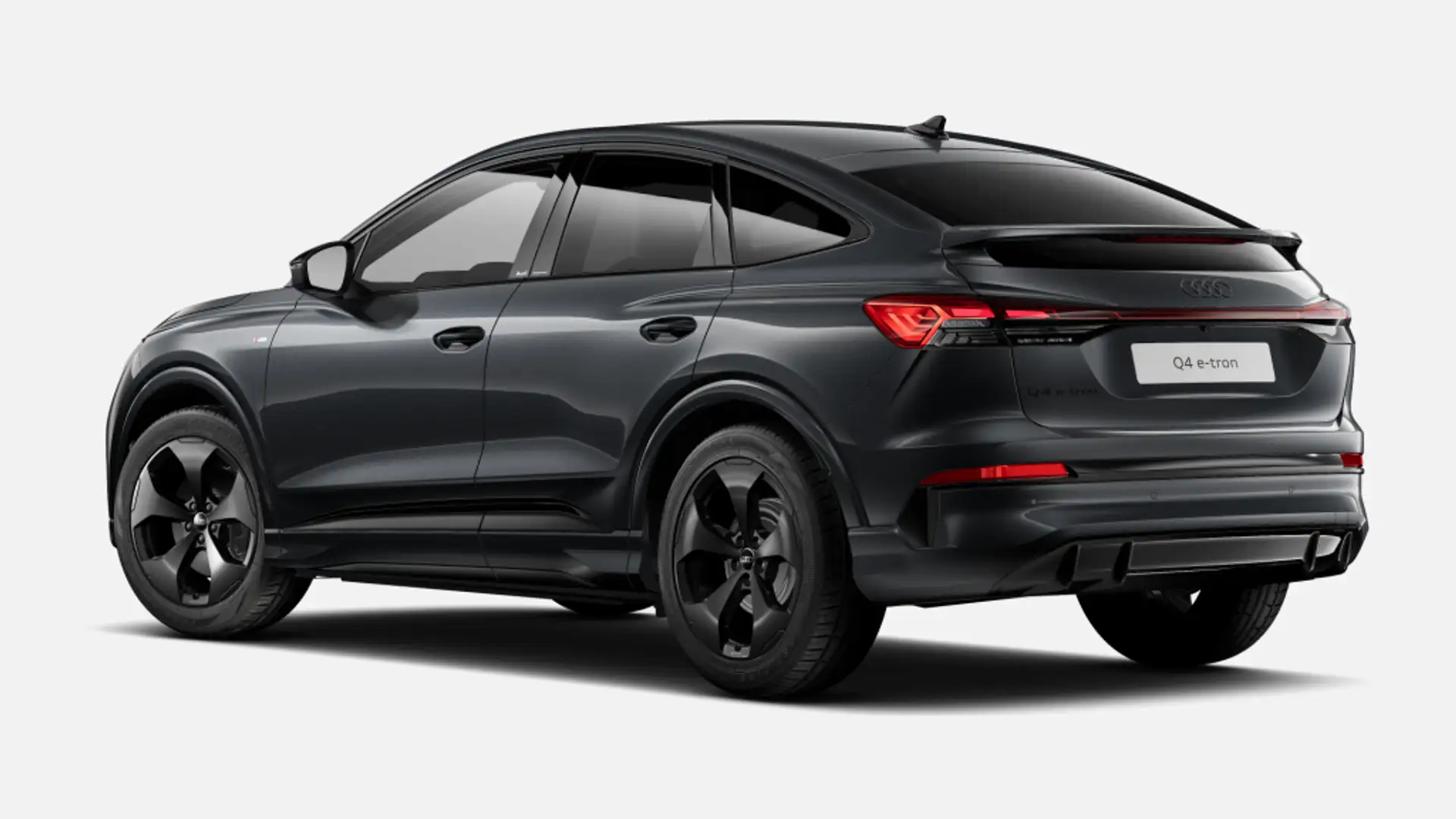 Audi Q4 e-tron Sportback performance Black line 210kW 82KWh Gris - 2