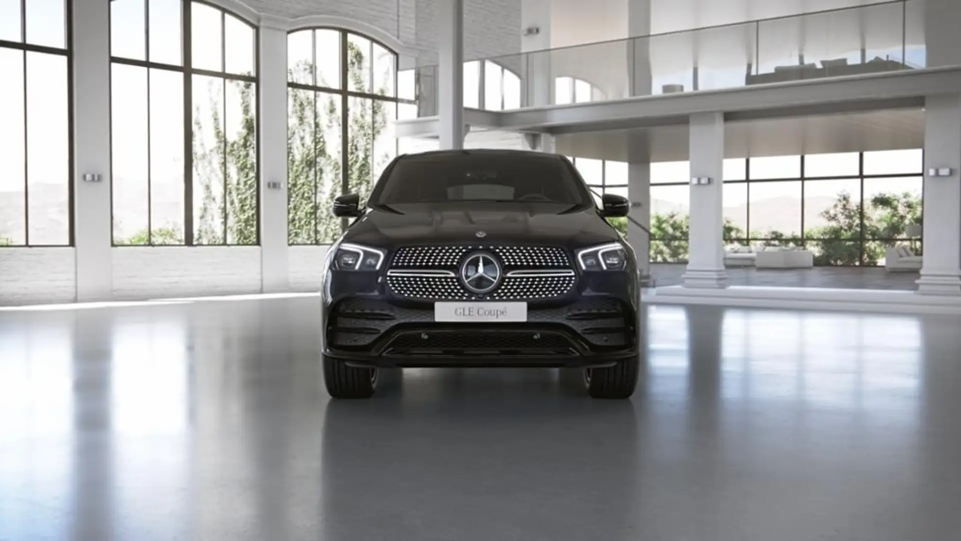 Mercedes-Benz GLE 350 de 4M Cp AMG PANO AHK AIRM 360 DISTR MEM Negru - 1