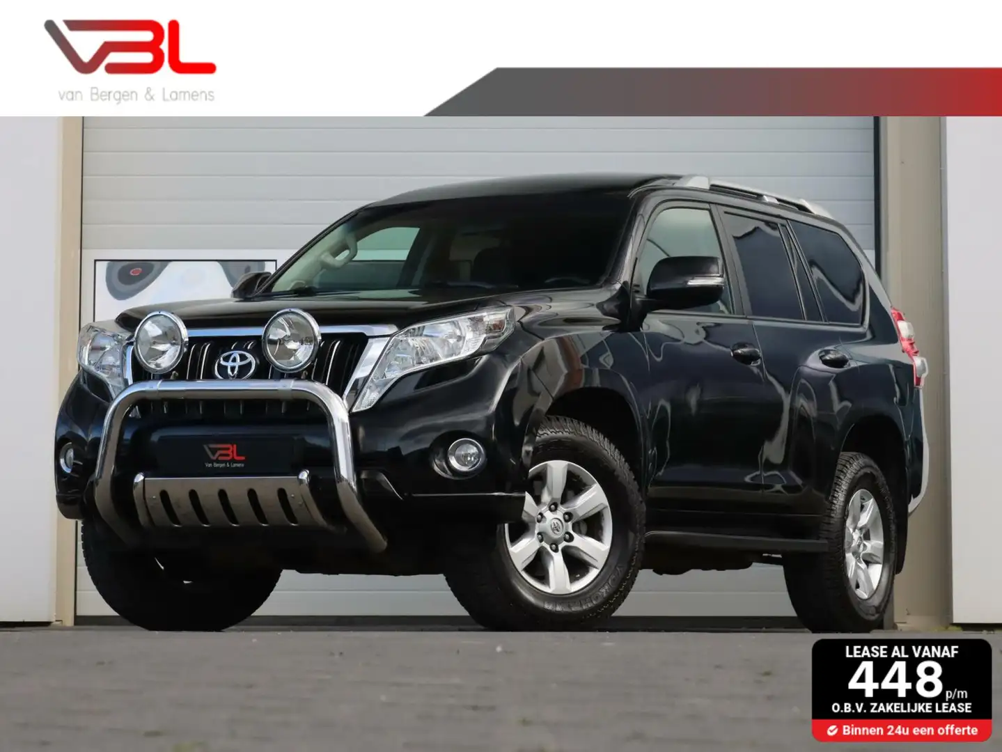 Toyota Land Cruiser 3.0 D-4D-F VX Blind Van | 3500KG trekgewicht! Negru - 1