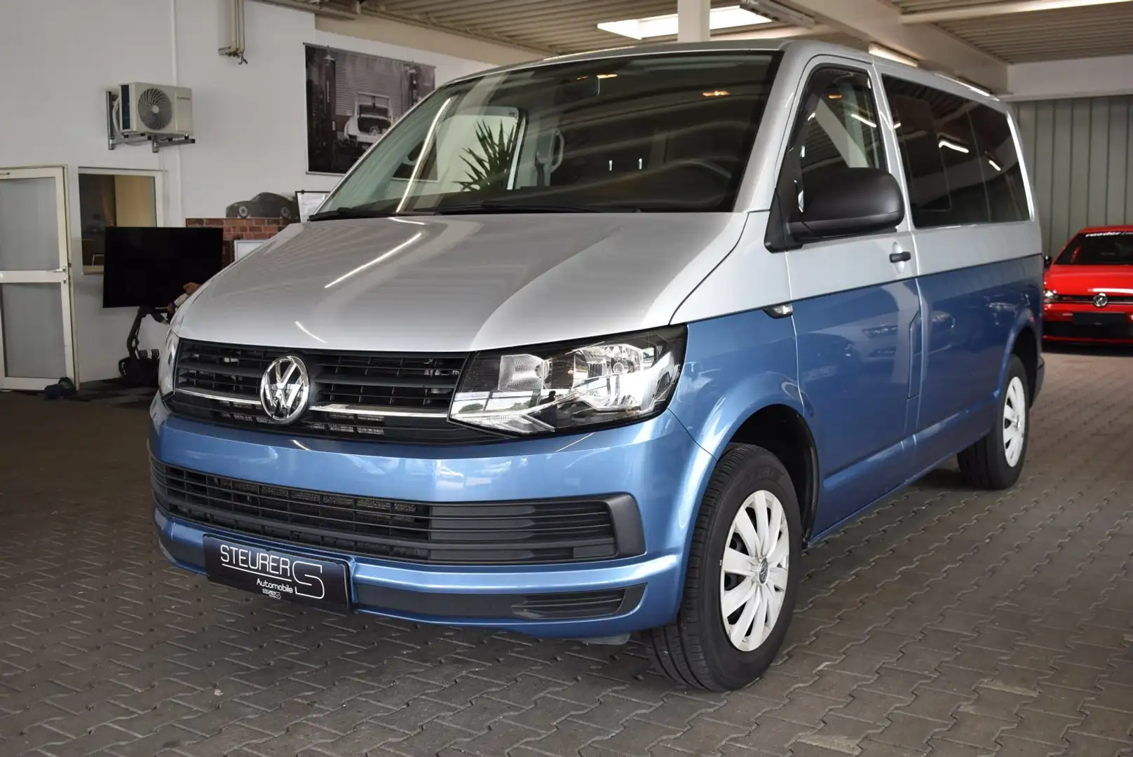 Volkswagen T6 2.0 TDI Multivan Kamera Klima Standhzg AHK 1.Ha Blau - 1