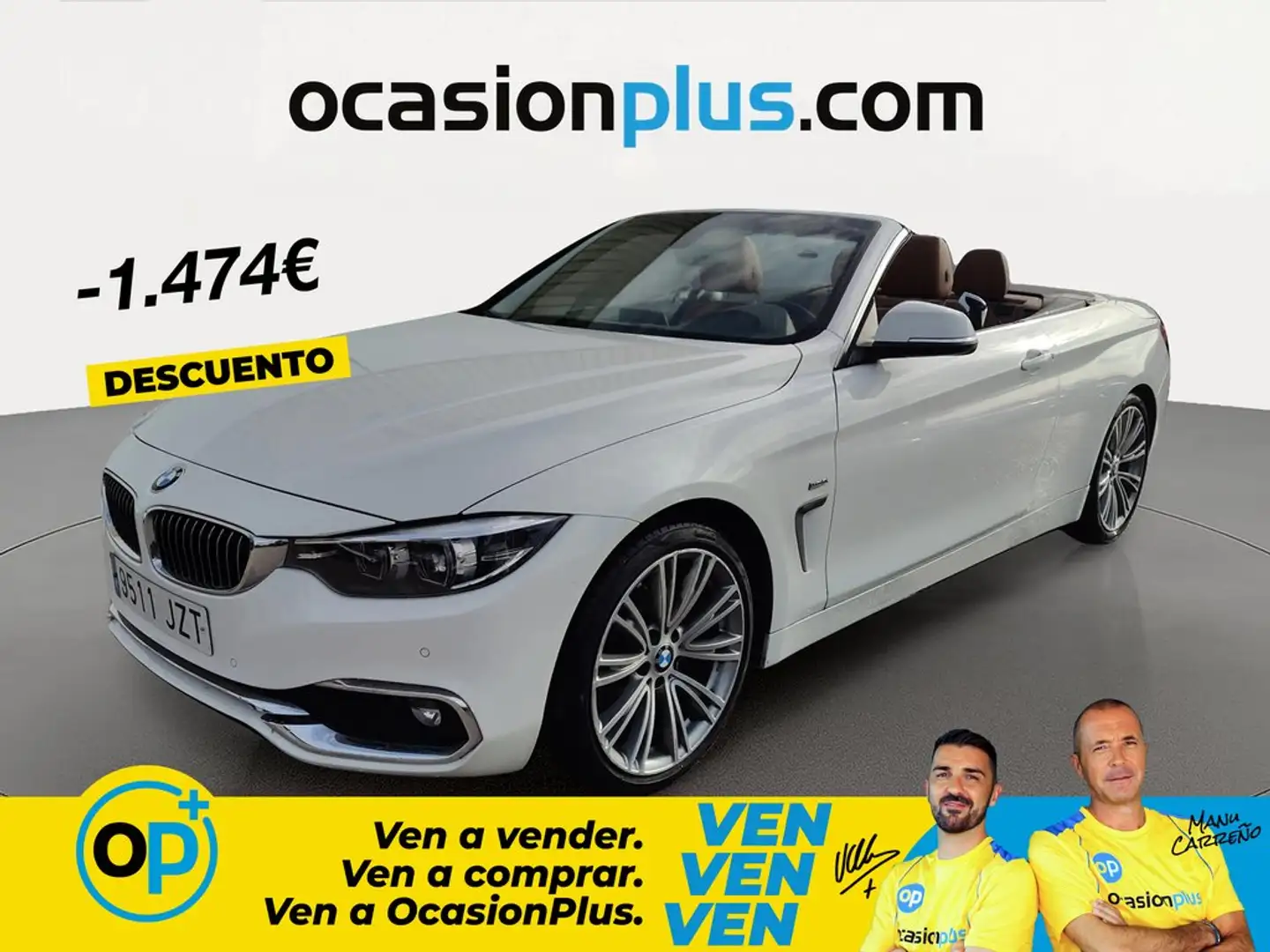 BMW 420 420dA Cabrio Blanco - 1