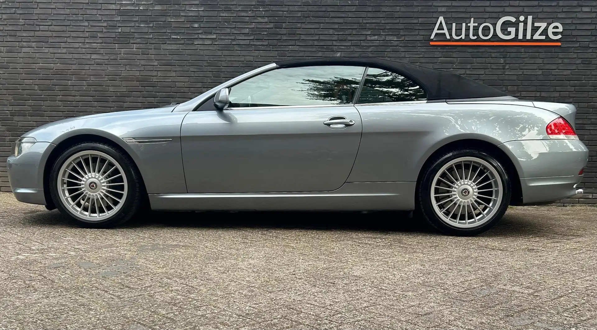 BMW 645 6-serie Cabrio 645Ci S l Leder l Alpina Velgen Grigio - 2