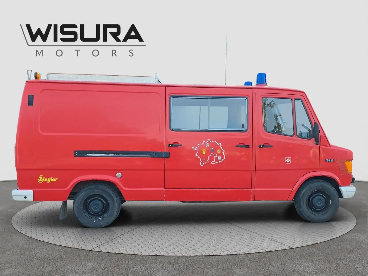 Mercedes-Benz T-Klasse T1 310 "Bremer" Feuerwehr Oldtimer, foto 10
