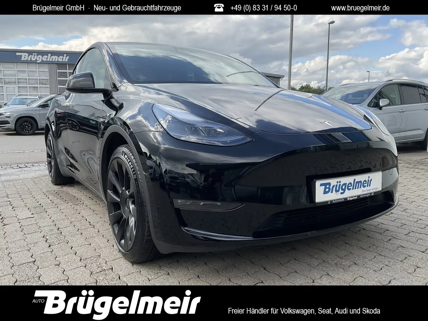 Tesla Model Y Model Y Dual Long Range AWD+20''+AHK+WR Schwarz - 1