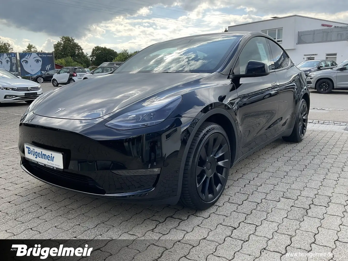 Tesla Model Y Model Y Dual Long Range AWD+20''+AHK+WR Schwarz - 2