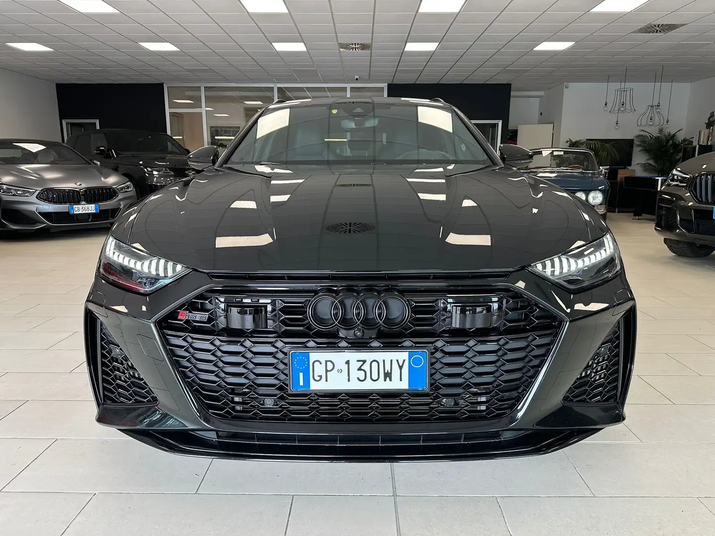 Audi RS6 Avant 4.0 mhev quattro tiptronic Uni Proprietario Schwarz - 2