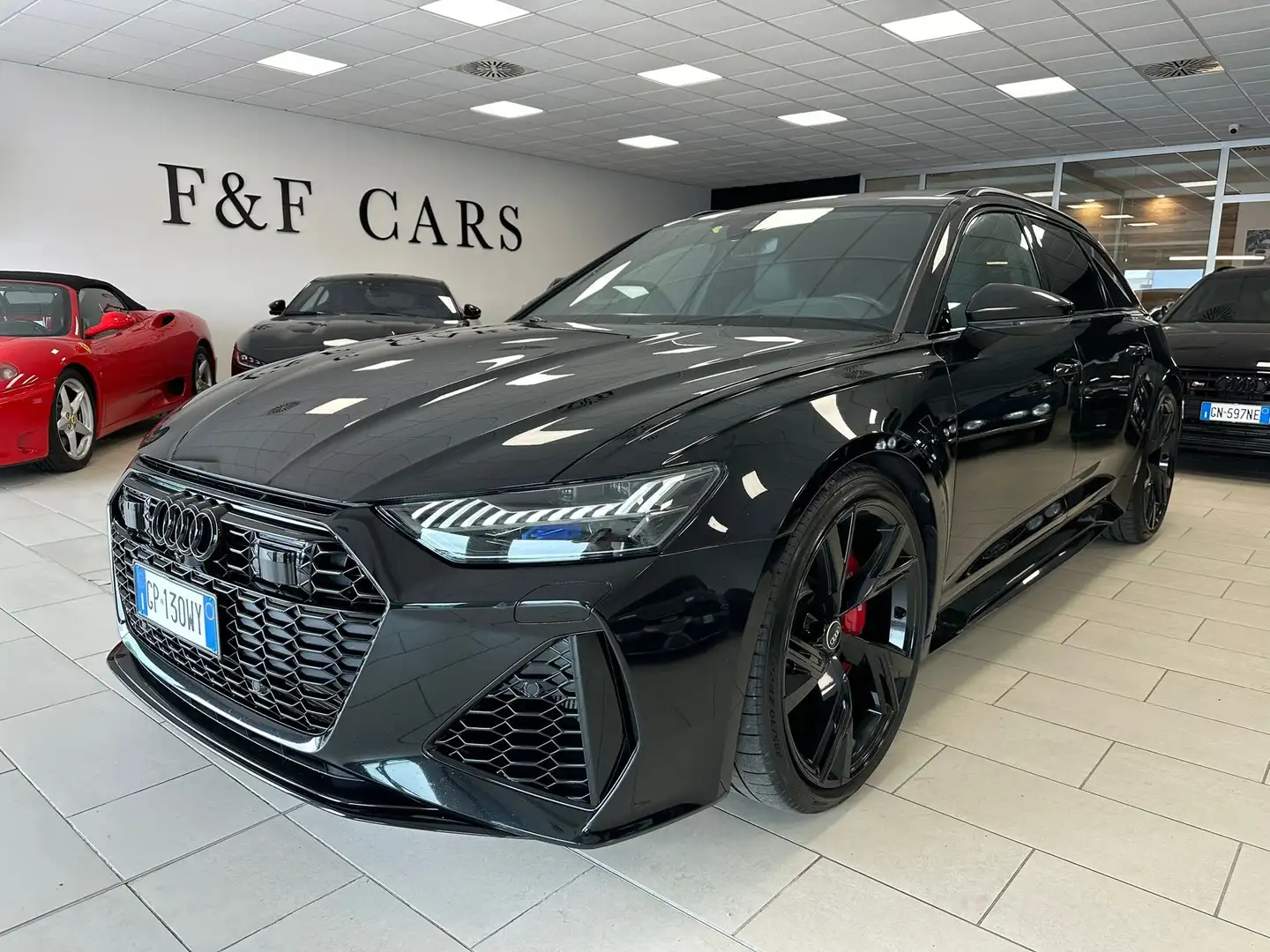 Audi RS6 Avant 4.0 mhev quattro tiptronic Uni Proprietario Schwarz - 1