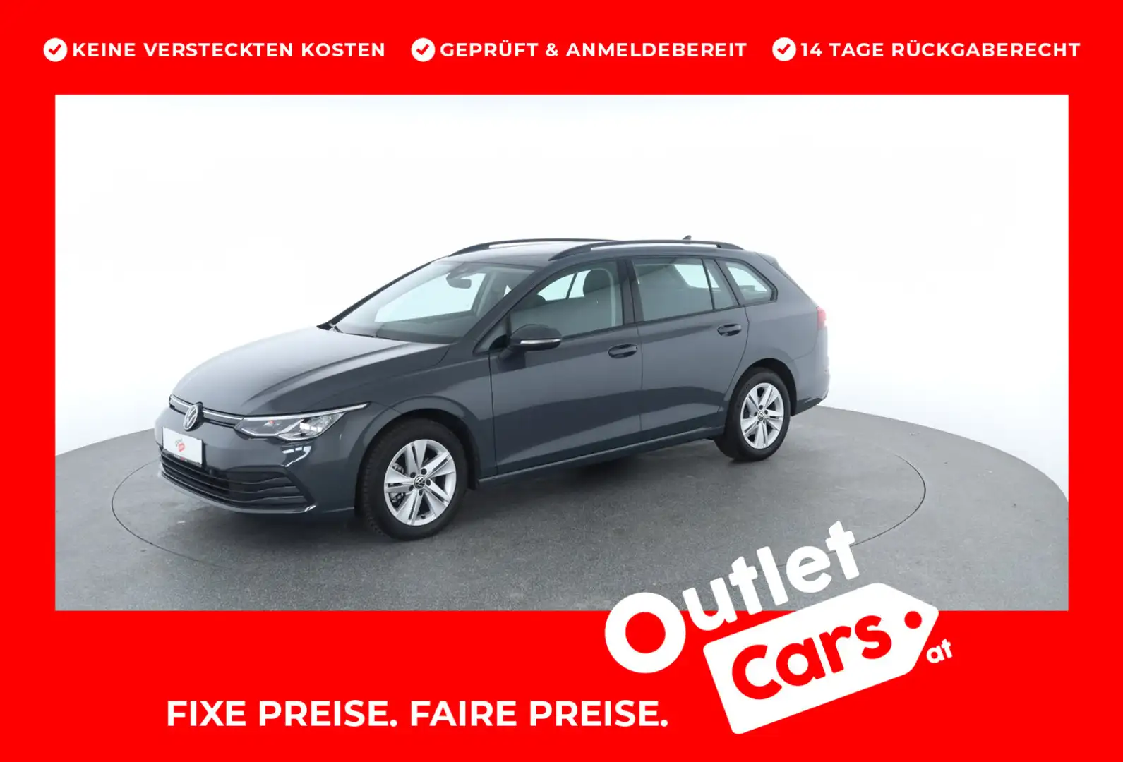 Volkswagen Golf Variant Life mHeV DSG Grey - 1