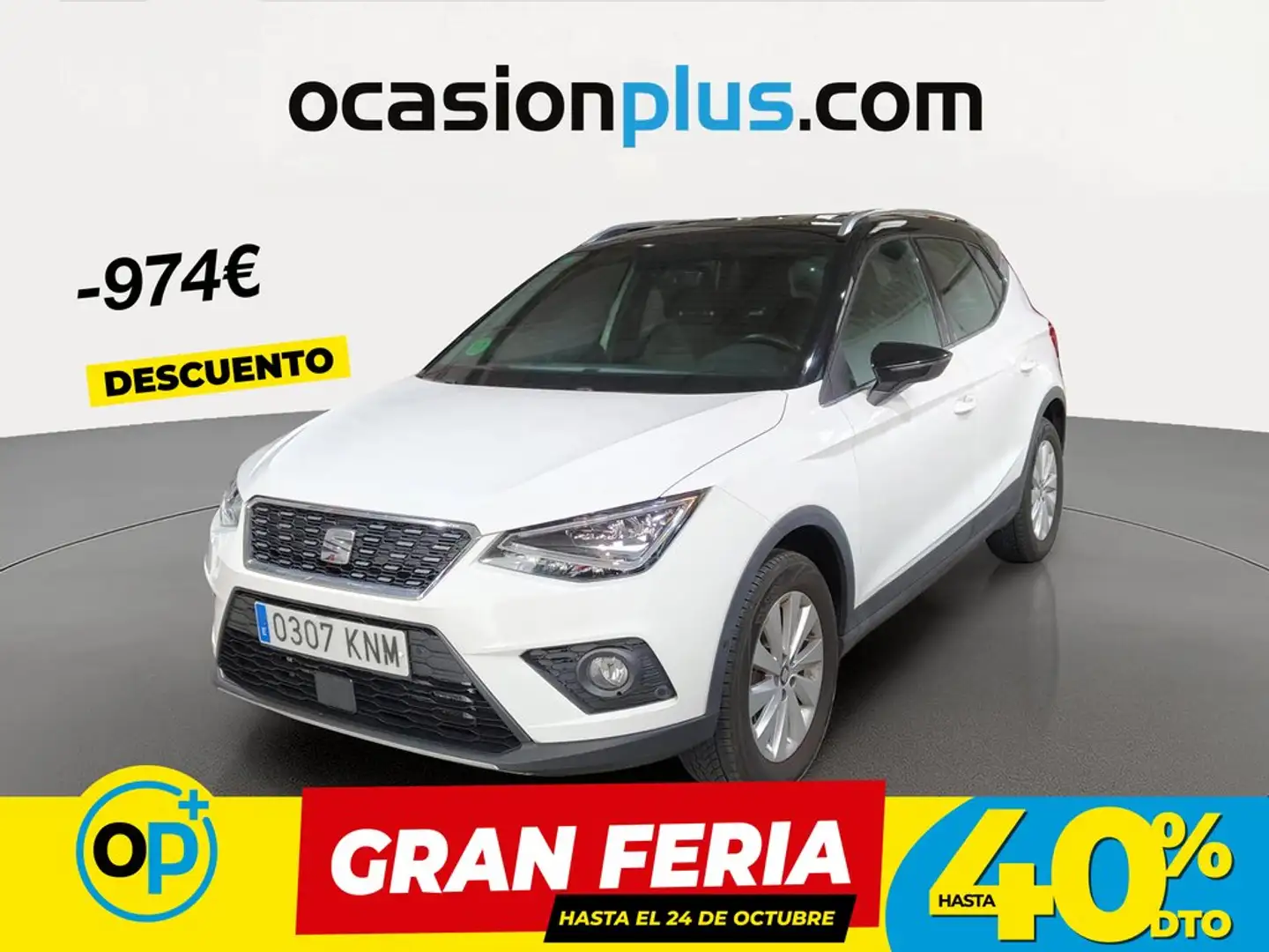 SEAT Arona 1.0 TSI Ecomotive S&S Xcellence DSG7 115 Blanco - 1