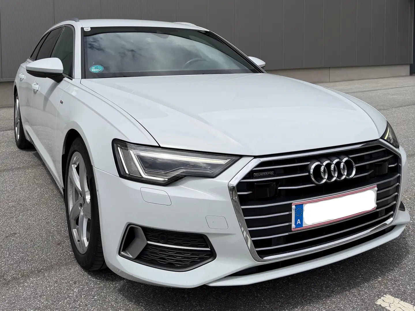 Audi A6 Avant 40 TDI quattro Sport S-Line ACC/MATRIX/AHK Weiß - 2