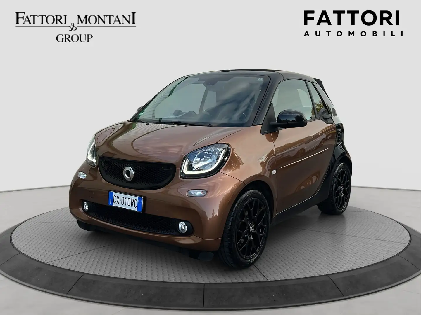 smart forTwo Fortwo Cabrio 0.9 t Prime 90cv twinamic Or - 2