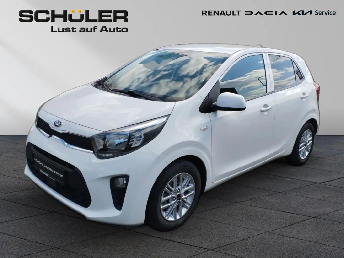 Kia Picanto 1.2 Dream Team NAVI-Paket Weiß - 1