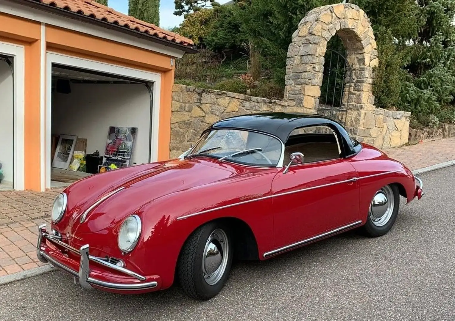 Porsche 356 A T1 Speedster, Motor neu überholt, Hardtop Red - 2