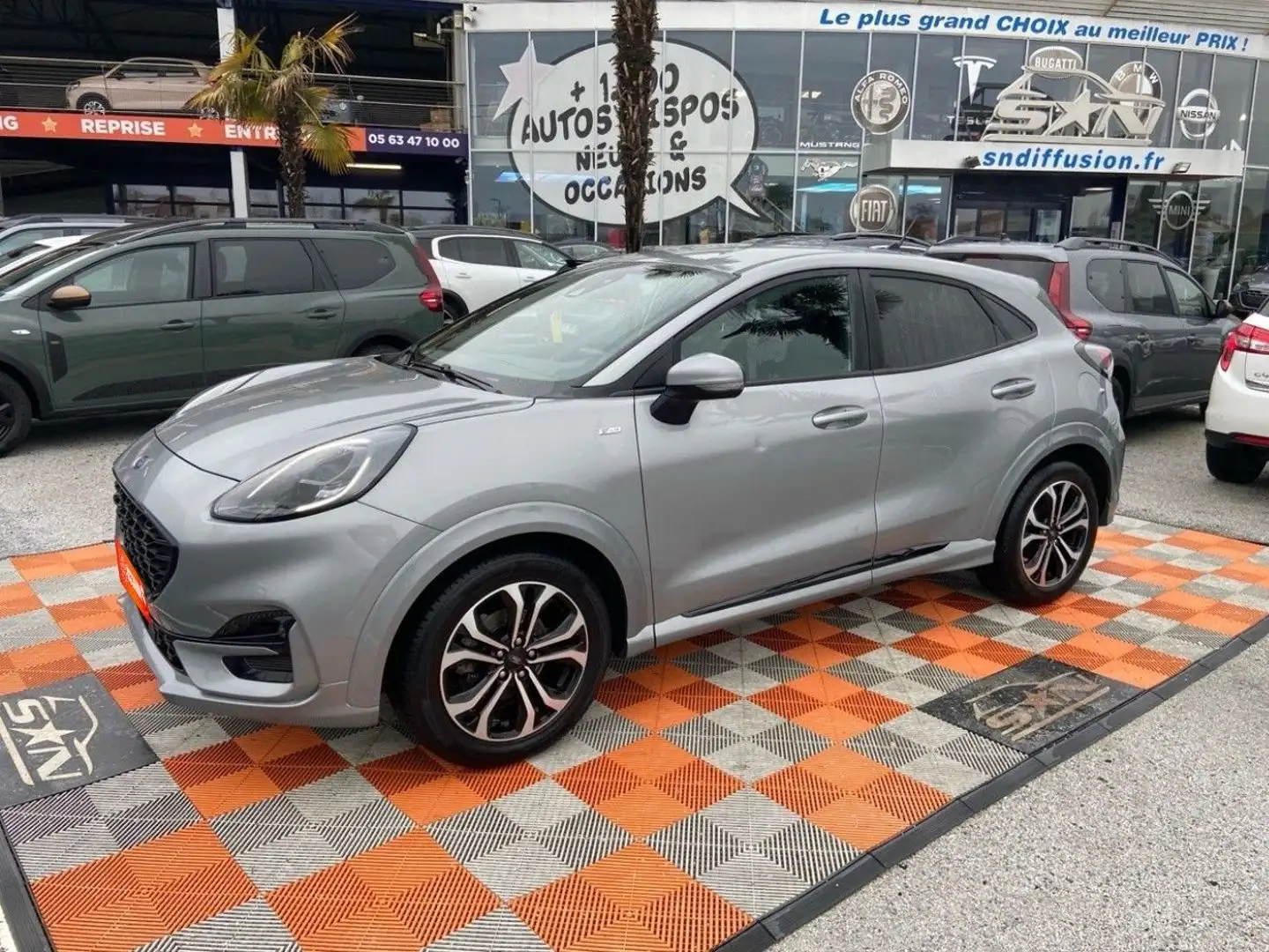 Ford Puma 1.0 Flexifuel 125 ST-LINE Grey - 1