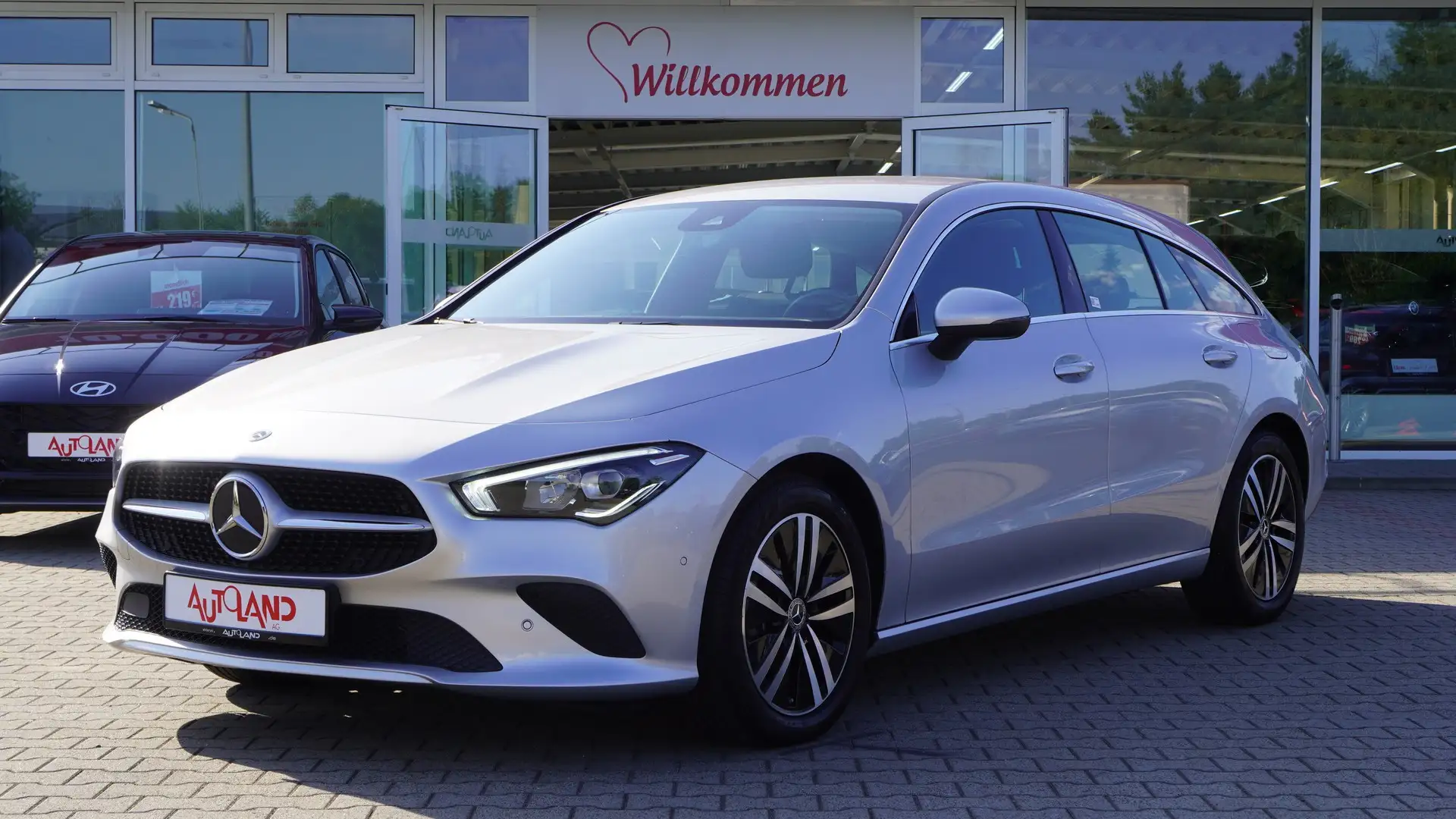 Mercedes-Benz CLA 200 CLA SB 200 d Autom. LED AHK Kamera Navi Tempomat Argent - 2
