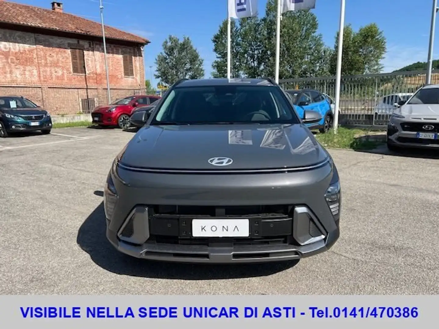 Hyundai KONA 1.0 T-GDI 48V XLine Plus 2WD 100CV MT Gris - 2