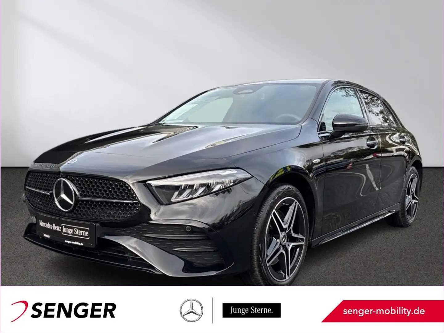 Mercedes-Benz A 250 e AMG Line Rückfahrkamera Ambiente LED Noir - 1