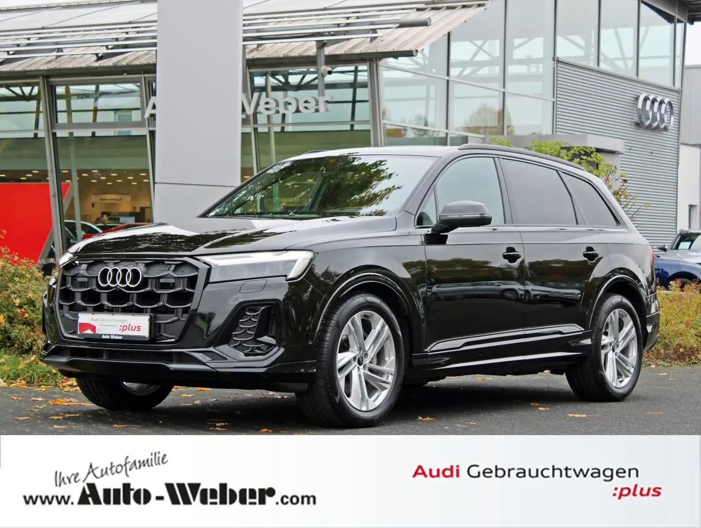 Audi Q7 50TDI qu S LINE BLACK AHK PANO HuD 7-SITZER Schwarz - 1