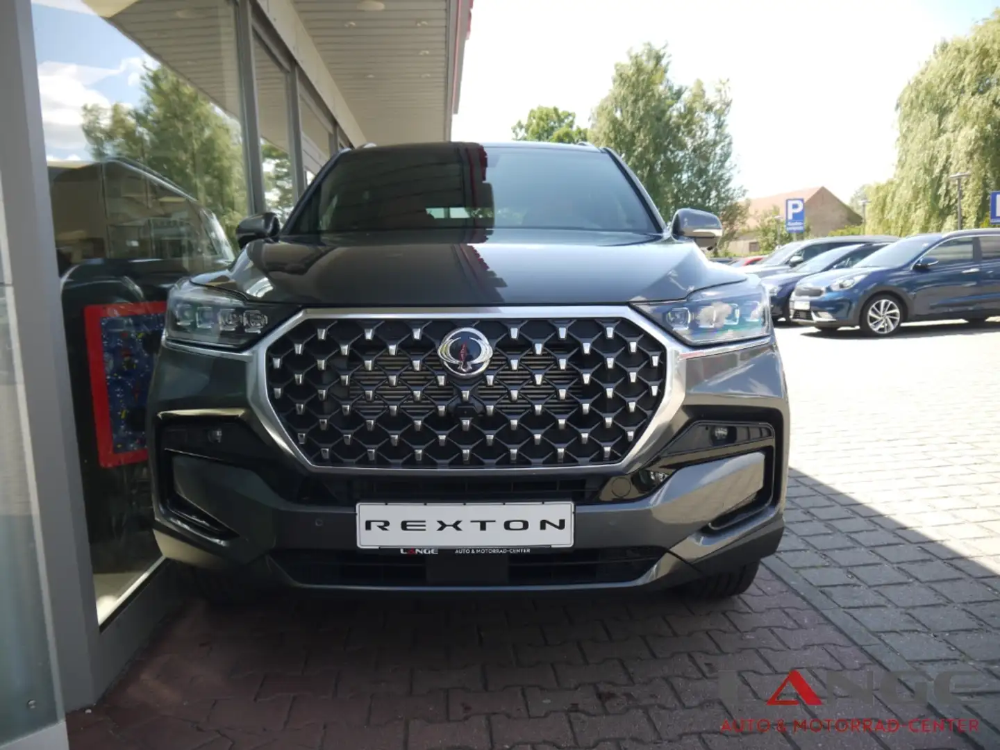KGM Rexton 2.2 e-XDi AWD Lux Leder rot Navi Klimaautom SD SHZ Gris - 2