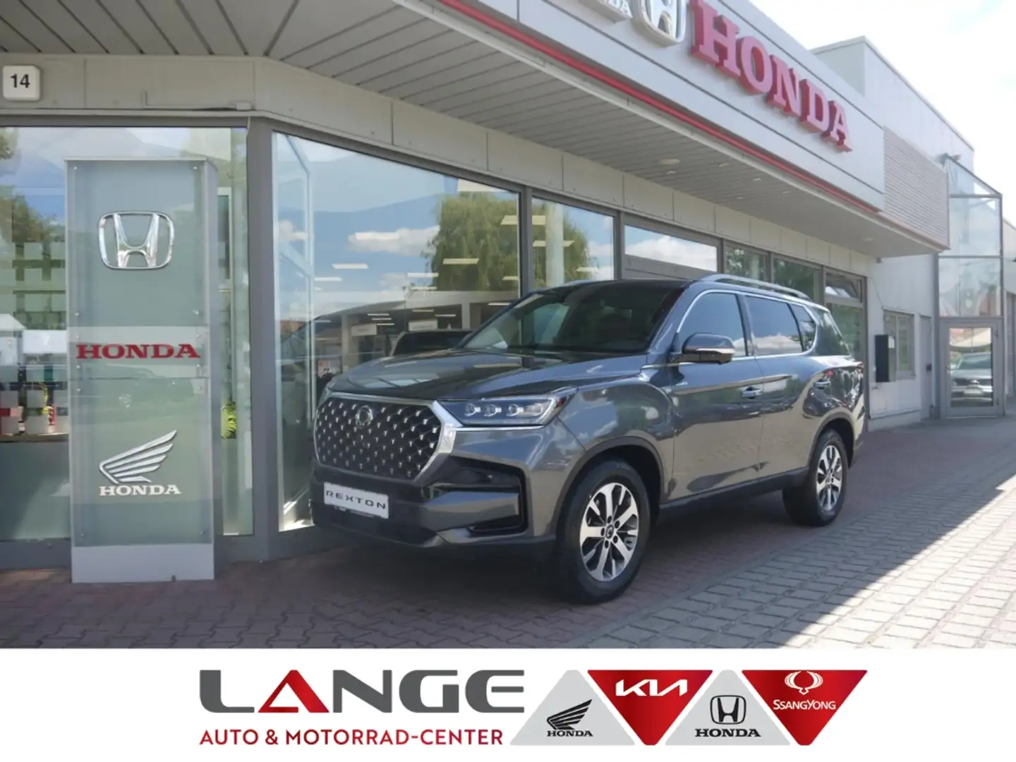 KGM Rexton 2.2 e-XDi AWD Lux Leder rot Navi Klimaautom SD SHZ Gris - 1