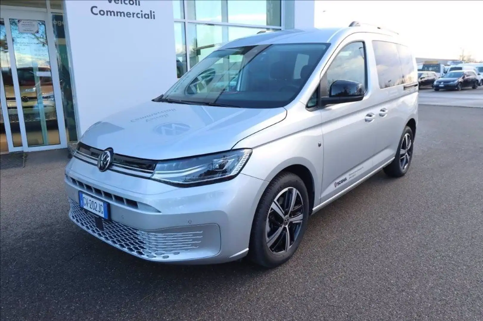 Volkswagen Caddy 2.0 tdi scr 122cv Life dsg7 Gris - 1