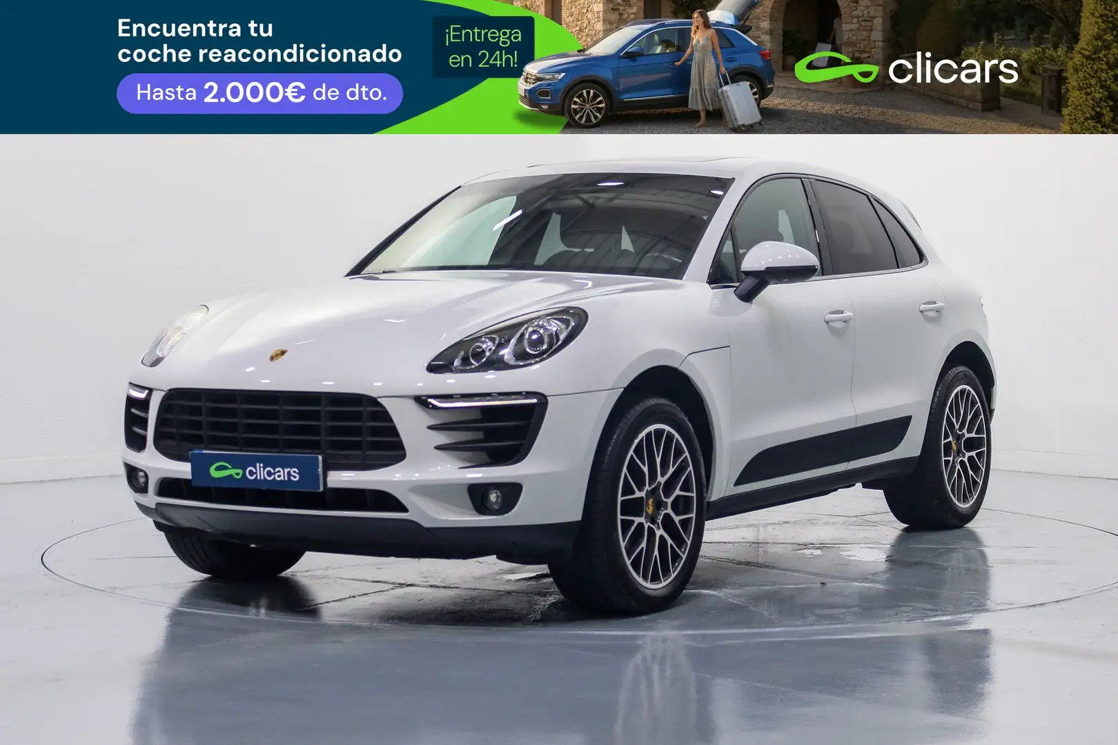 Porsche Macan S Aut. Blanco - 1