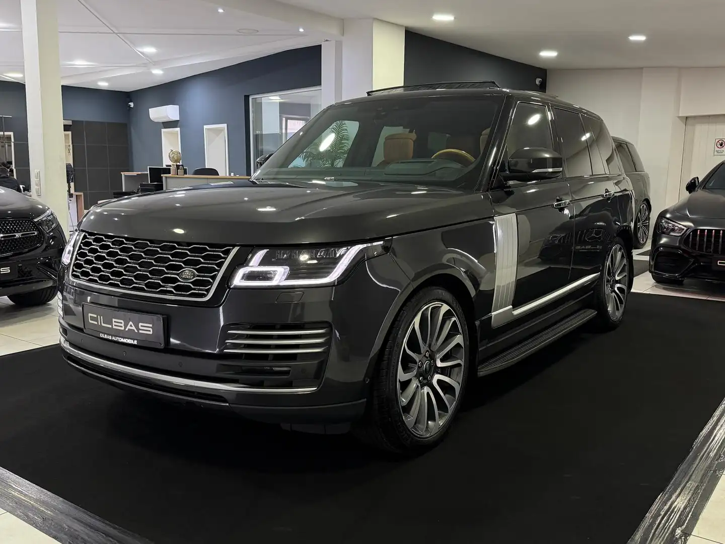 Land Rover Range Rover Autobiography 4.4 SDV8*PANO*HUD*ACC* Grau - 2