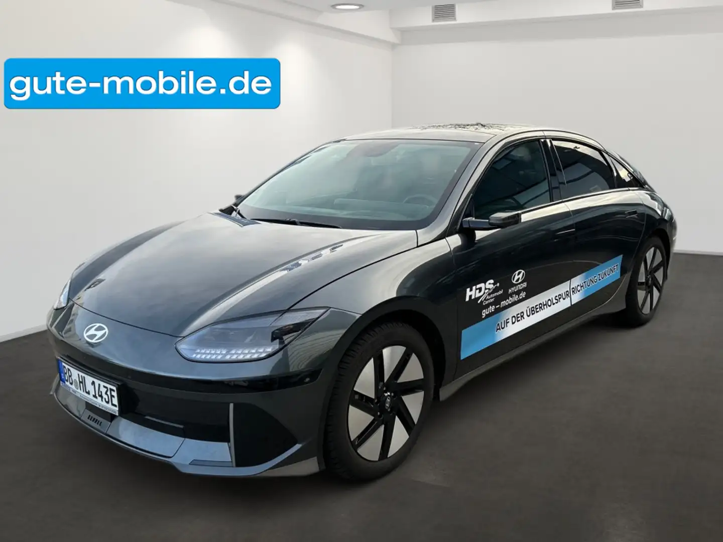 Hyundai IONIQ 6 77,4kW h Heckantrieb Uniq Dig.Spiegel Grau - 1