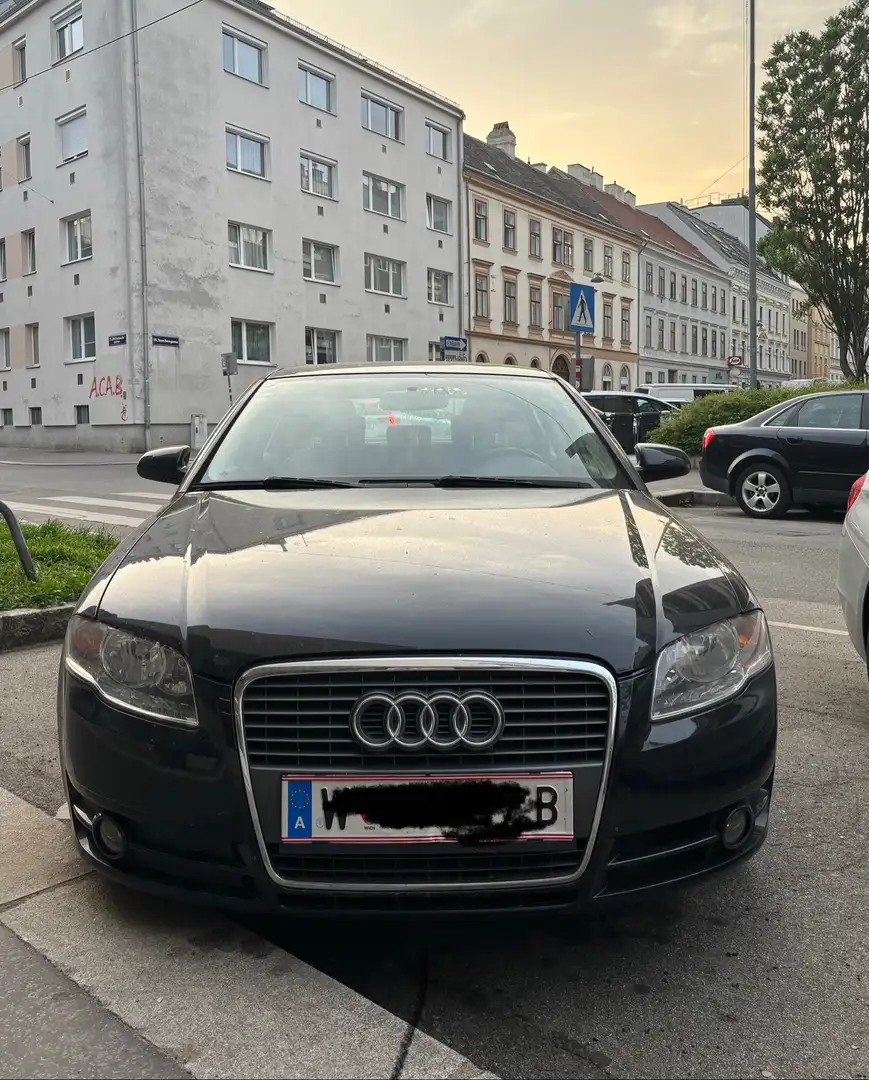Audi A4 1,9 TDI Schwarz - 1