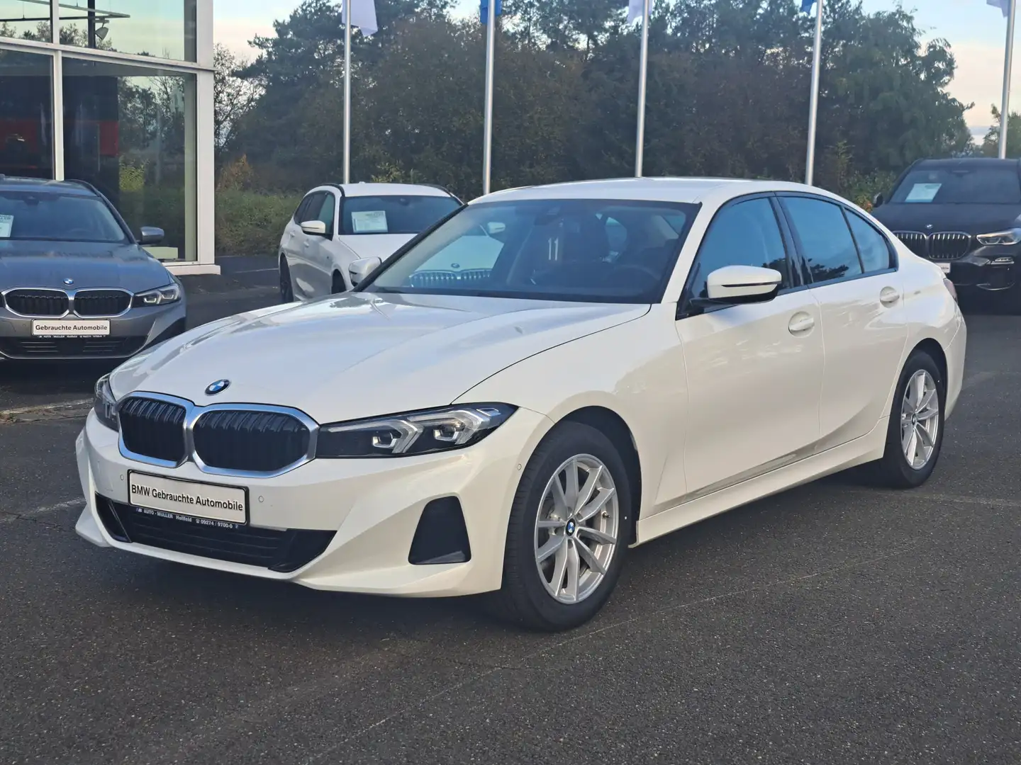 BMW 318 i DAB LED Komfortzg. Tempomat Parkassistent Blanc - 2